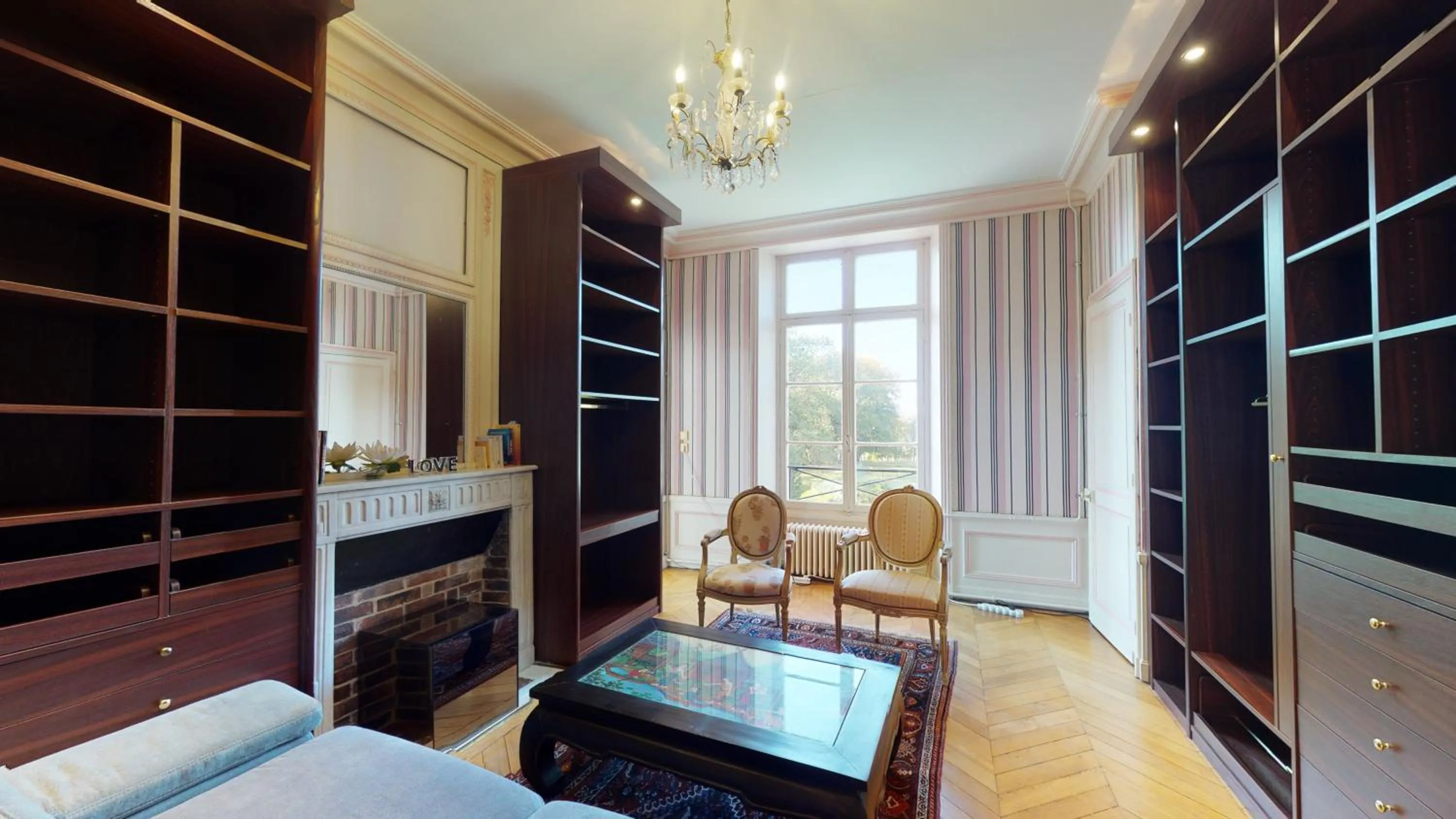 Bedroom, Bed in Château du Boulay Morin