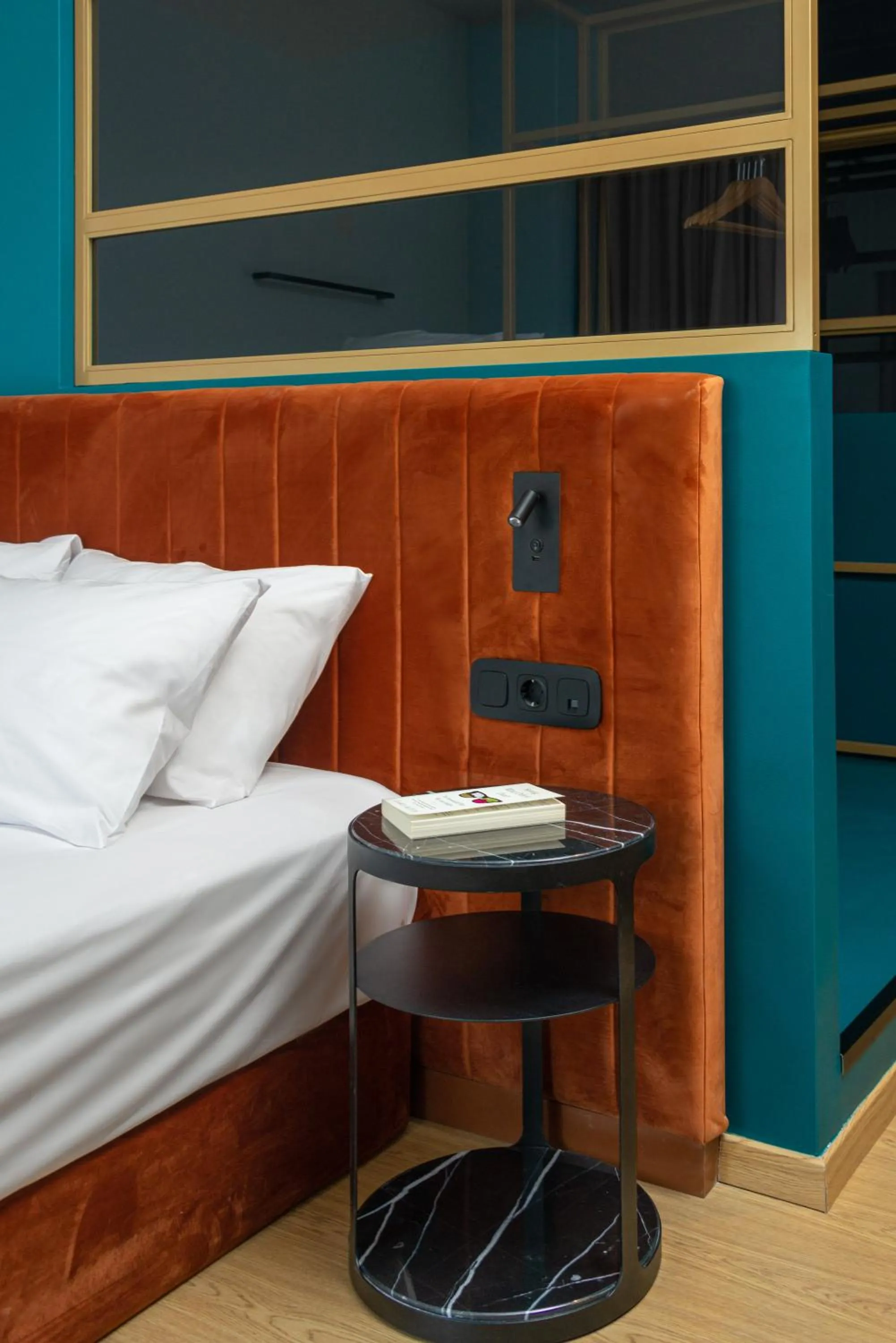 Bed in Colors Hotel Athens