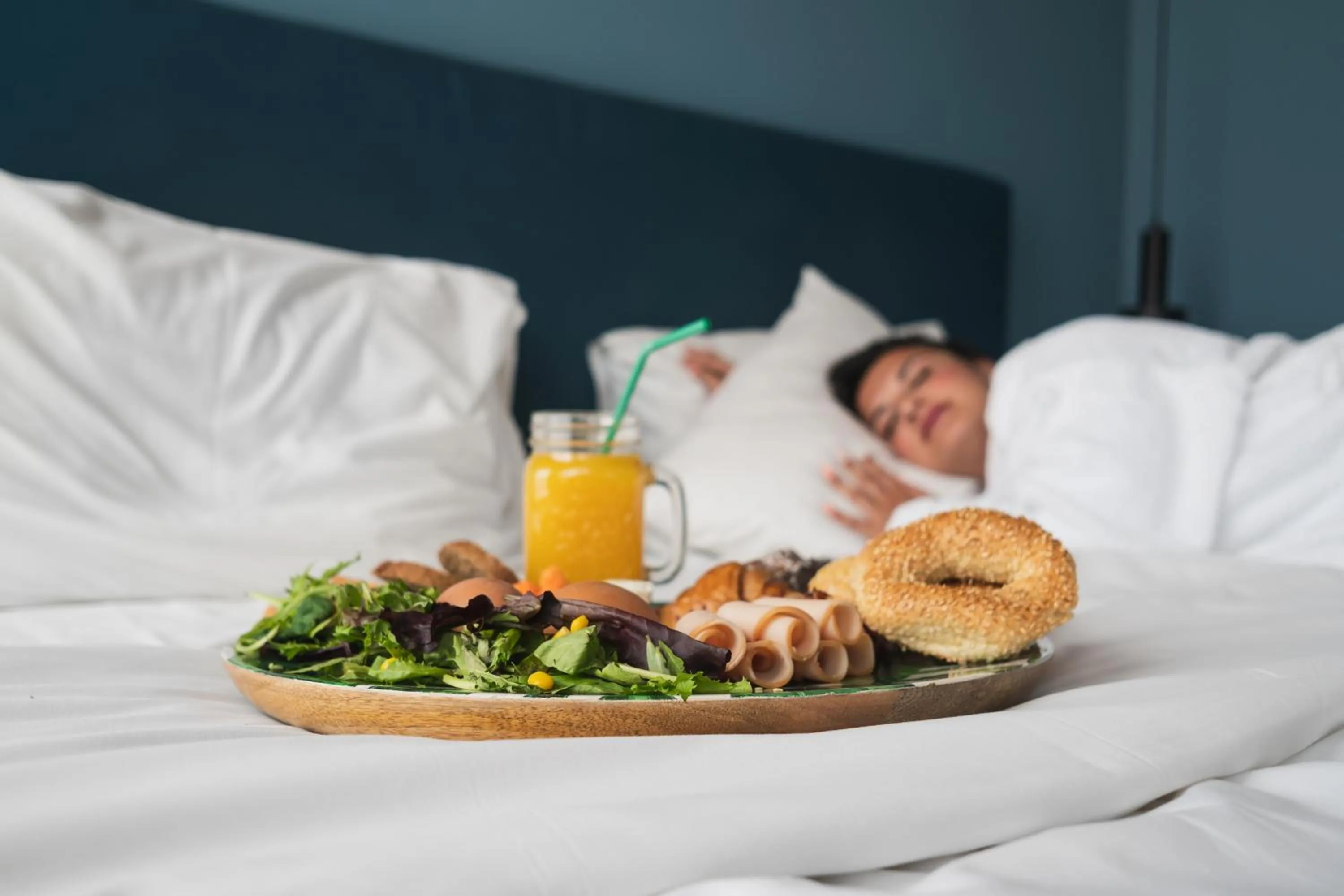 Food and drinks, Bed in Colors Hotel Athens