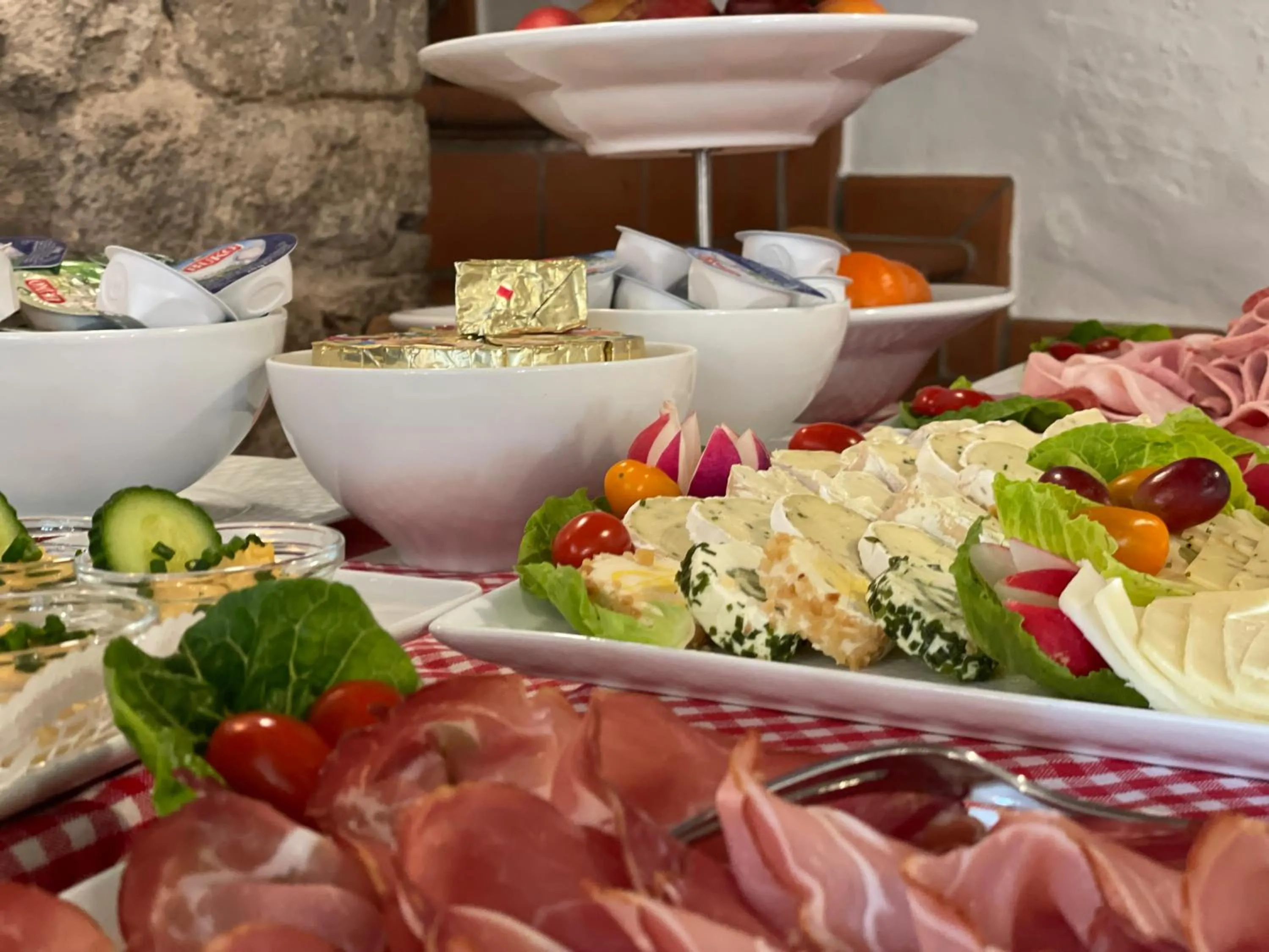 Breakfast in Hotel Grüner Baum