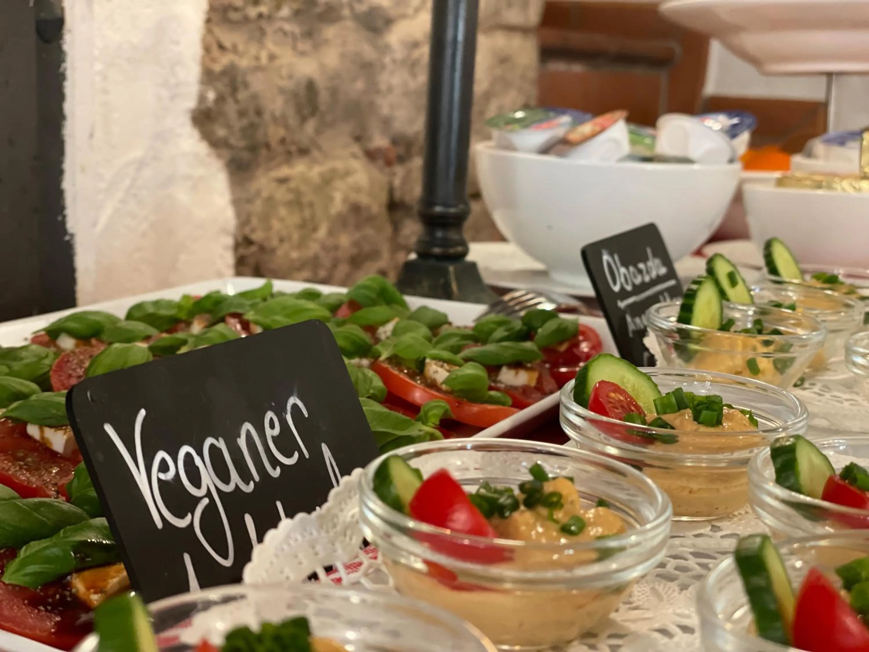 Breakfast in Hotel Grüner Baum
