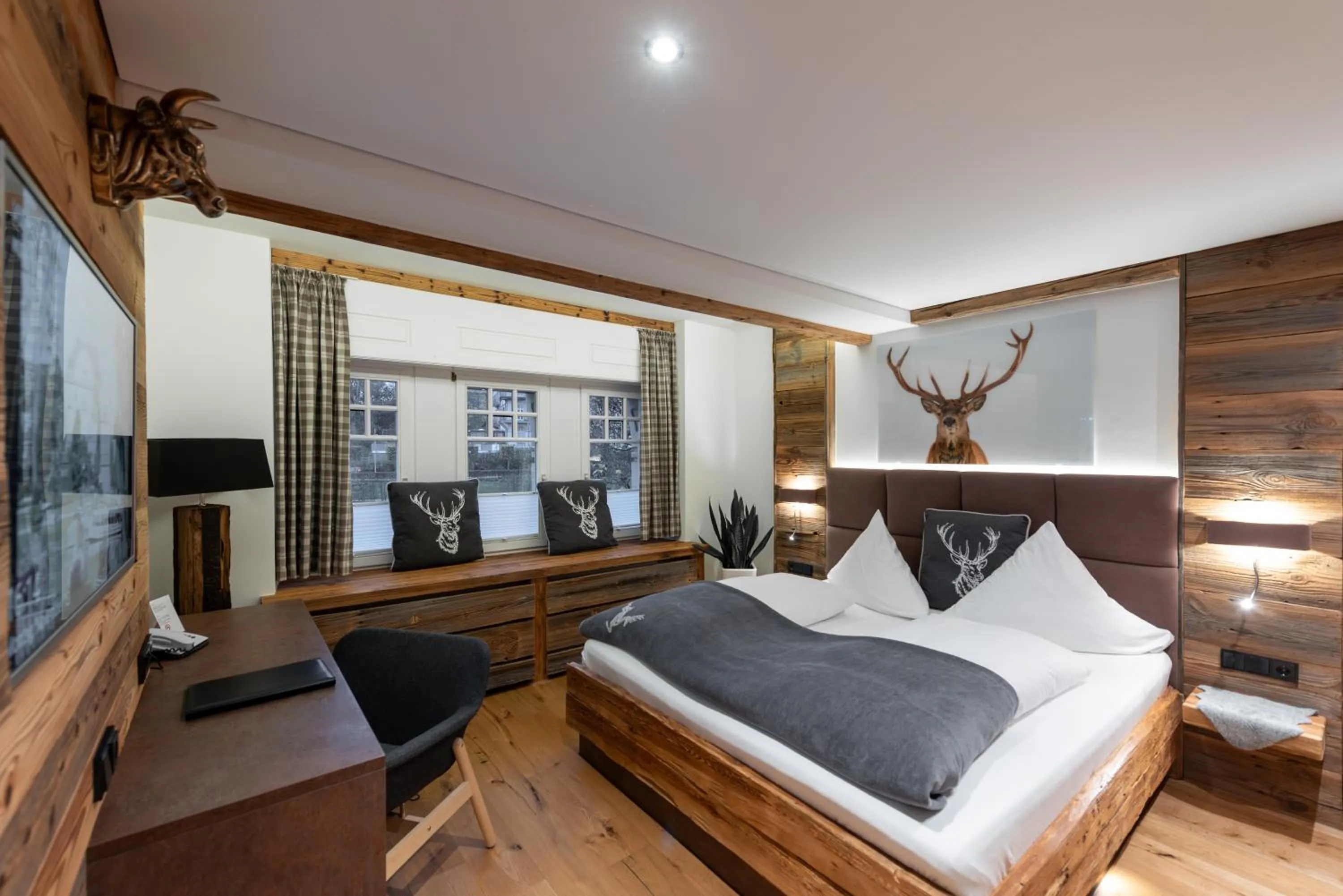 Bed in Villa Thea Hotel am Rosengarten