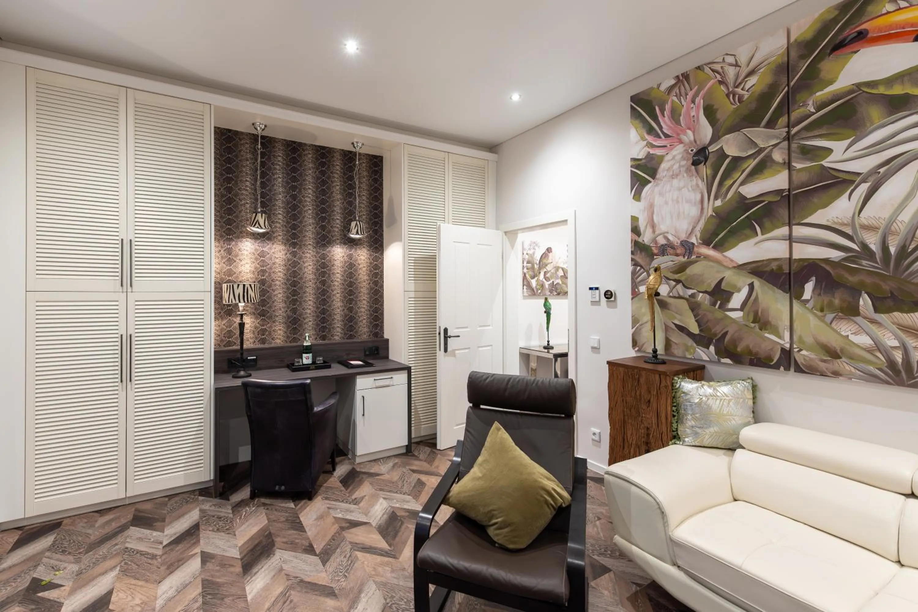 Living room in Villa Thea Hotel am Rosengarten