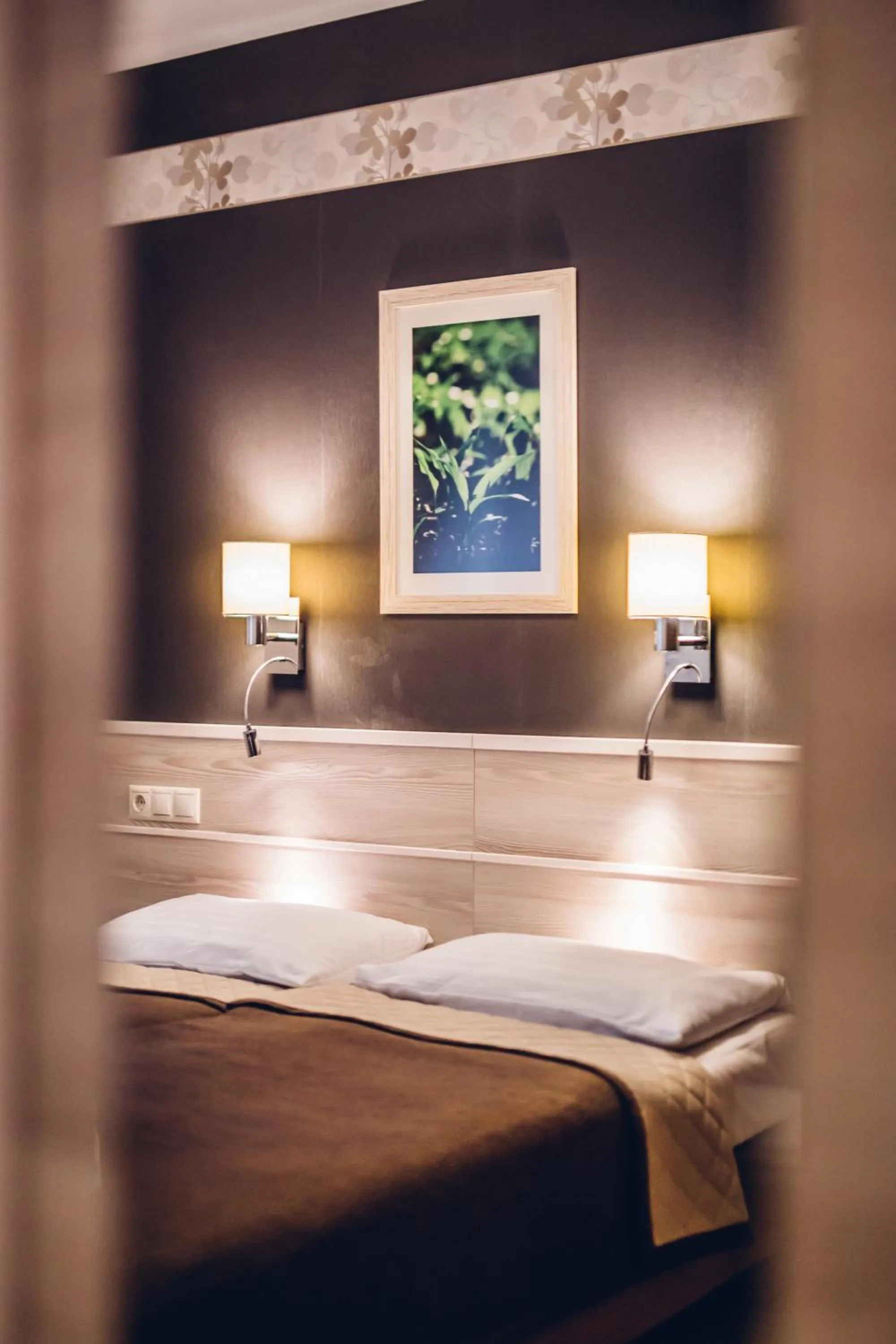 Bed in Natur Hotel Kövestető