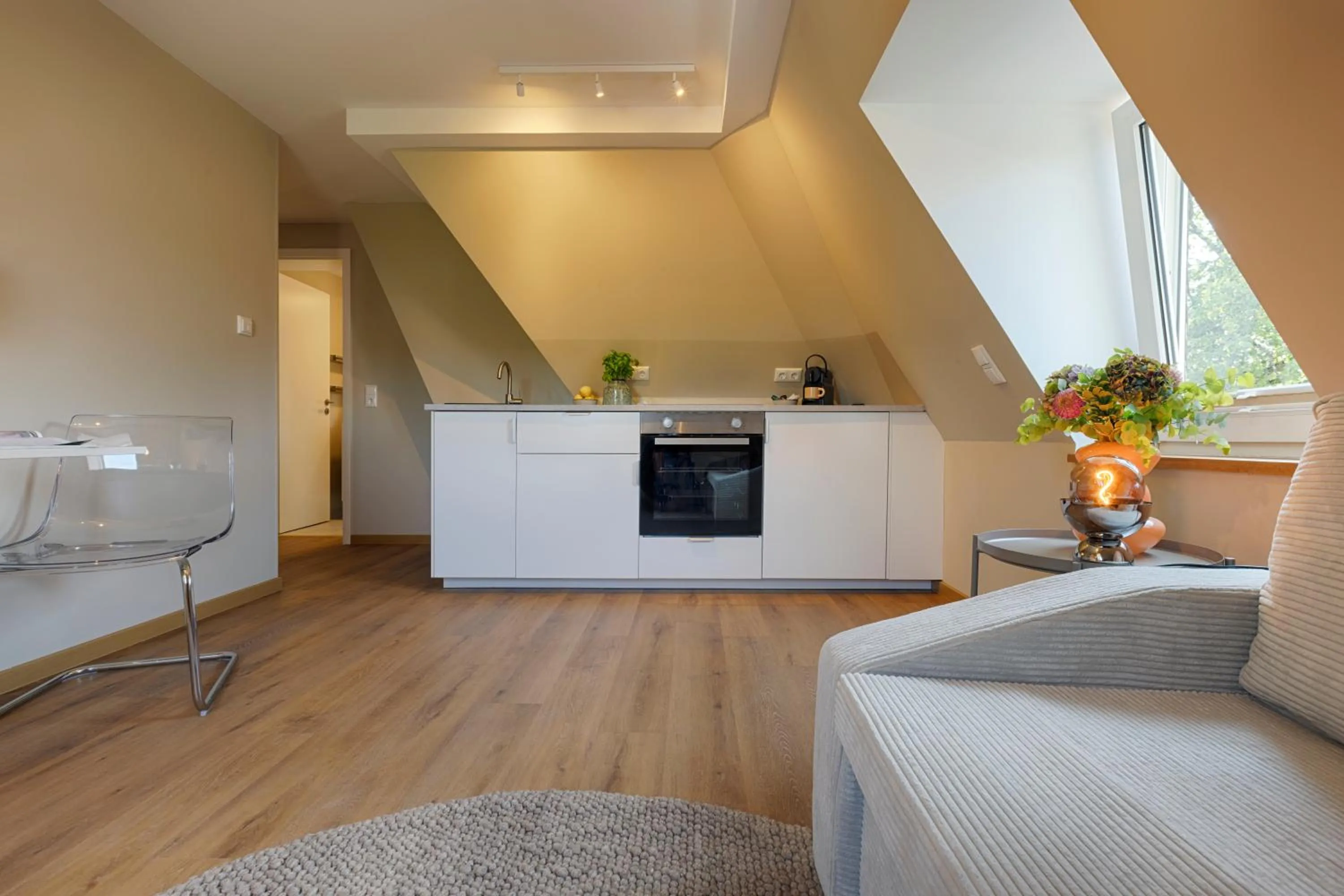 Living room in Hotel Fischzucht in Würzburg