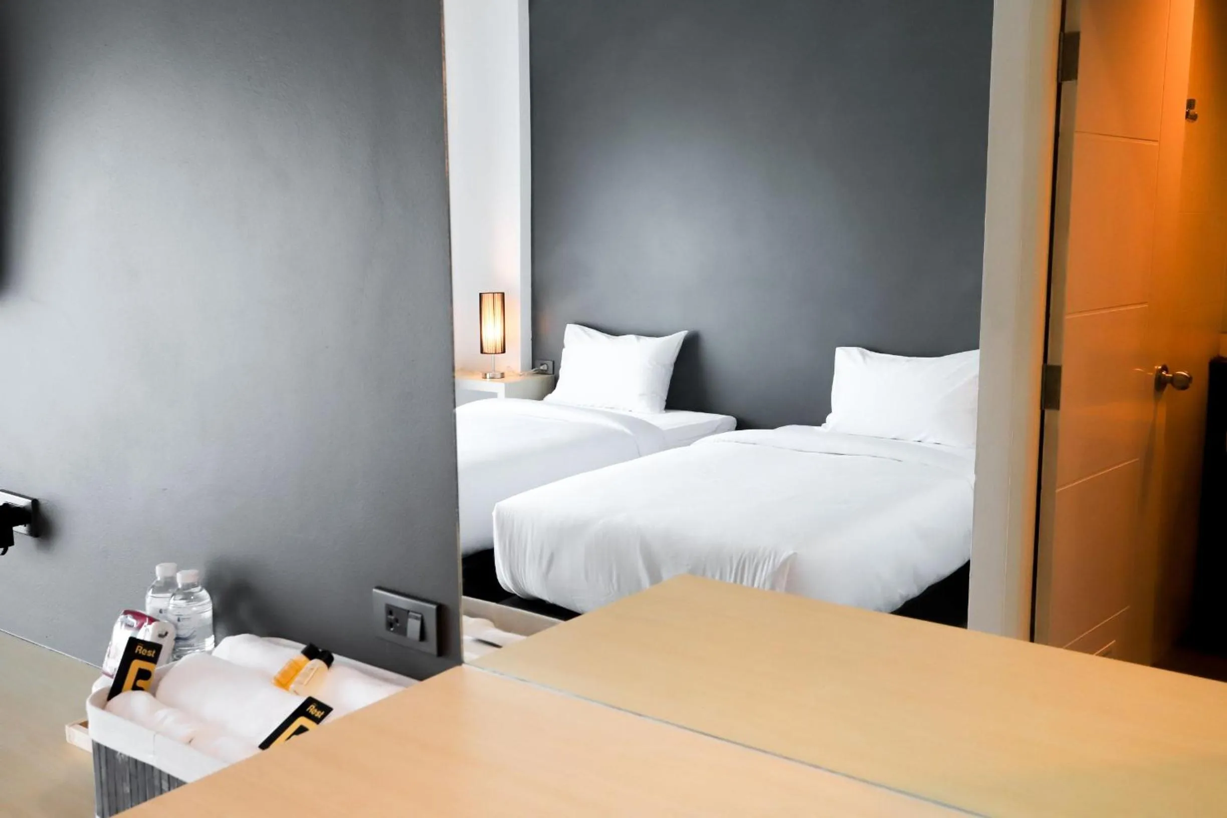 Bed in The Rest Hotel - ประจวบ