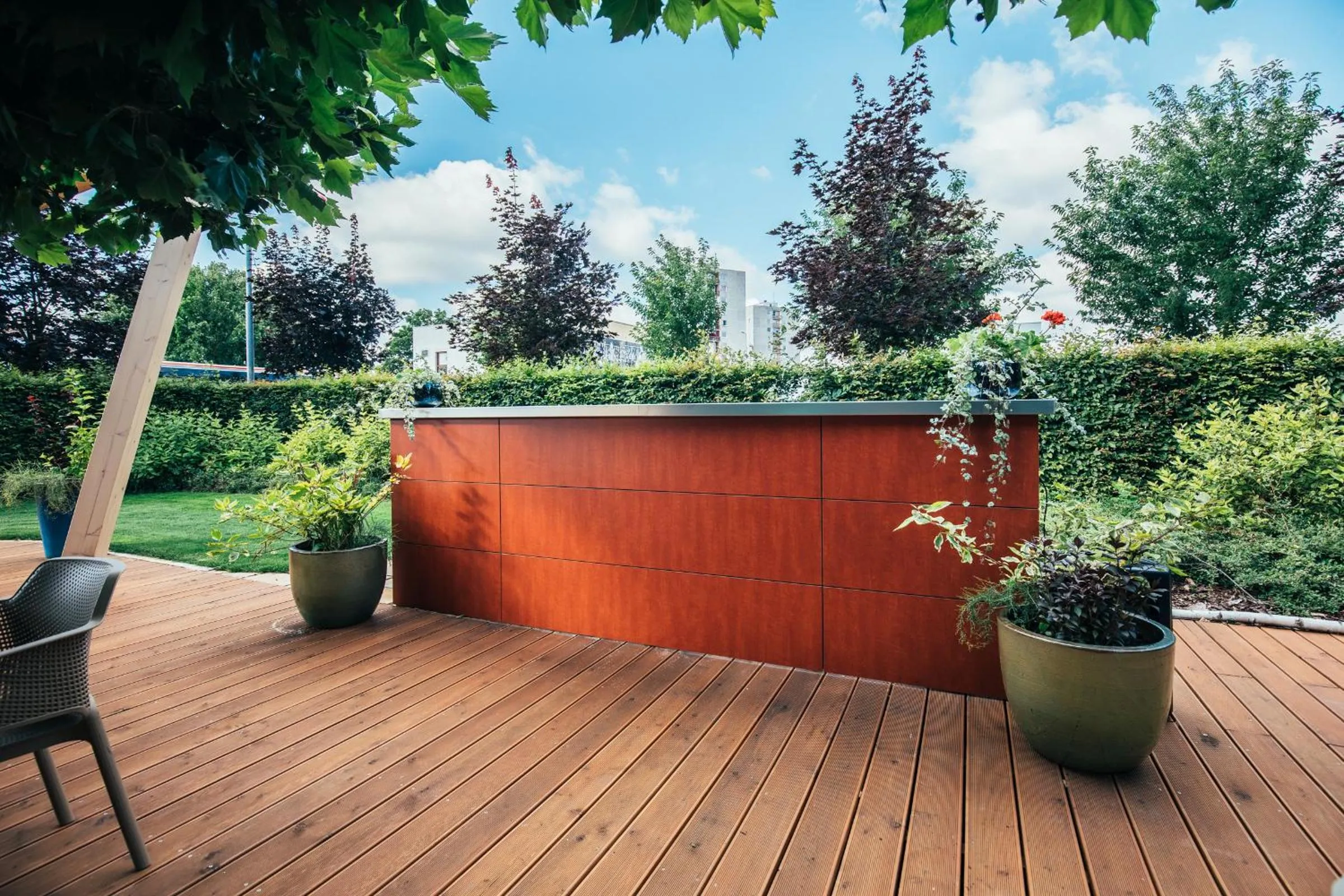 Garden in Pierre Hotel