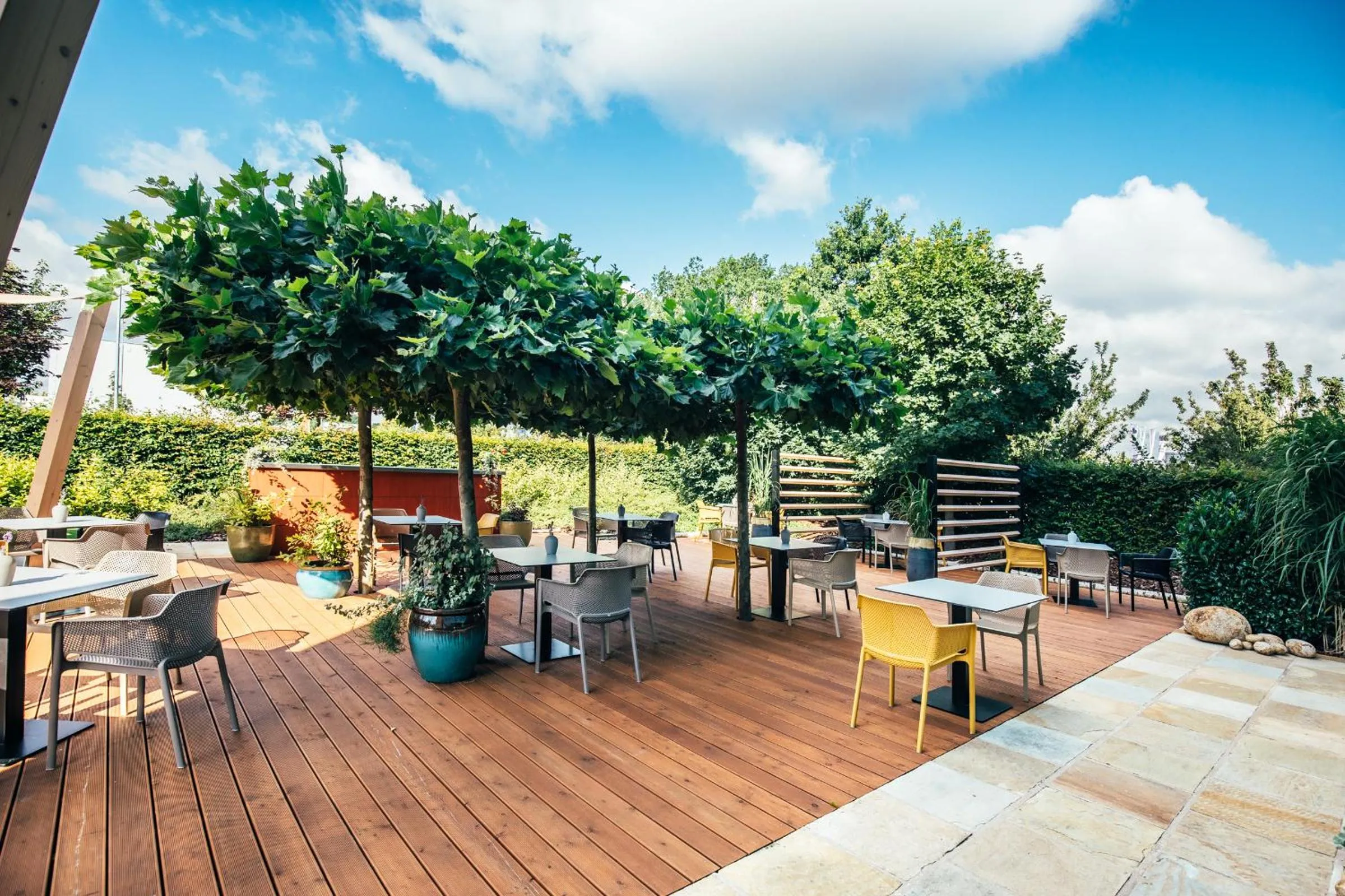 Garden in Pierre Hotel