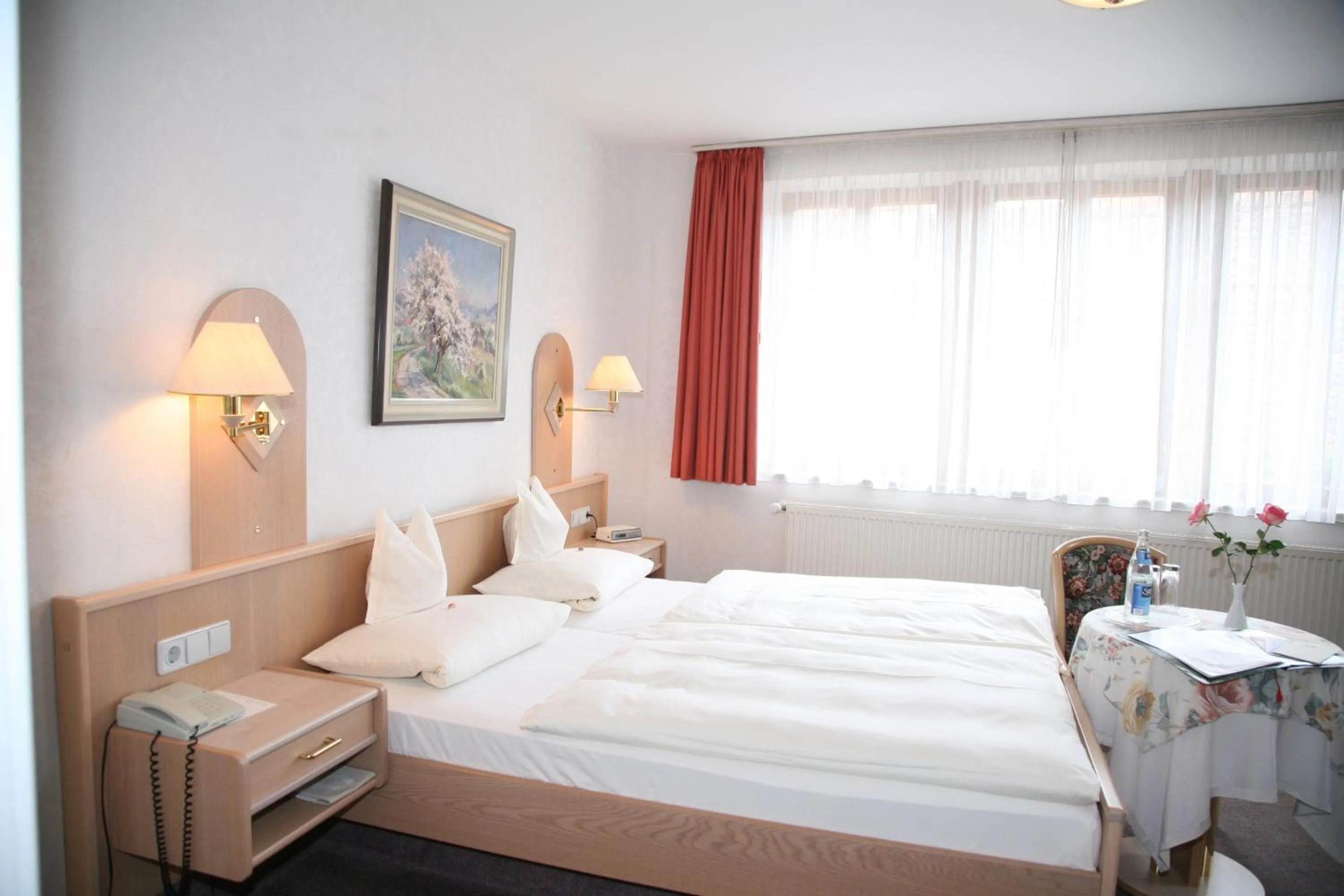 Bedroom, Bed in Glocke Weingut und Hotel