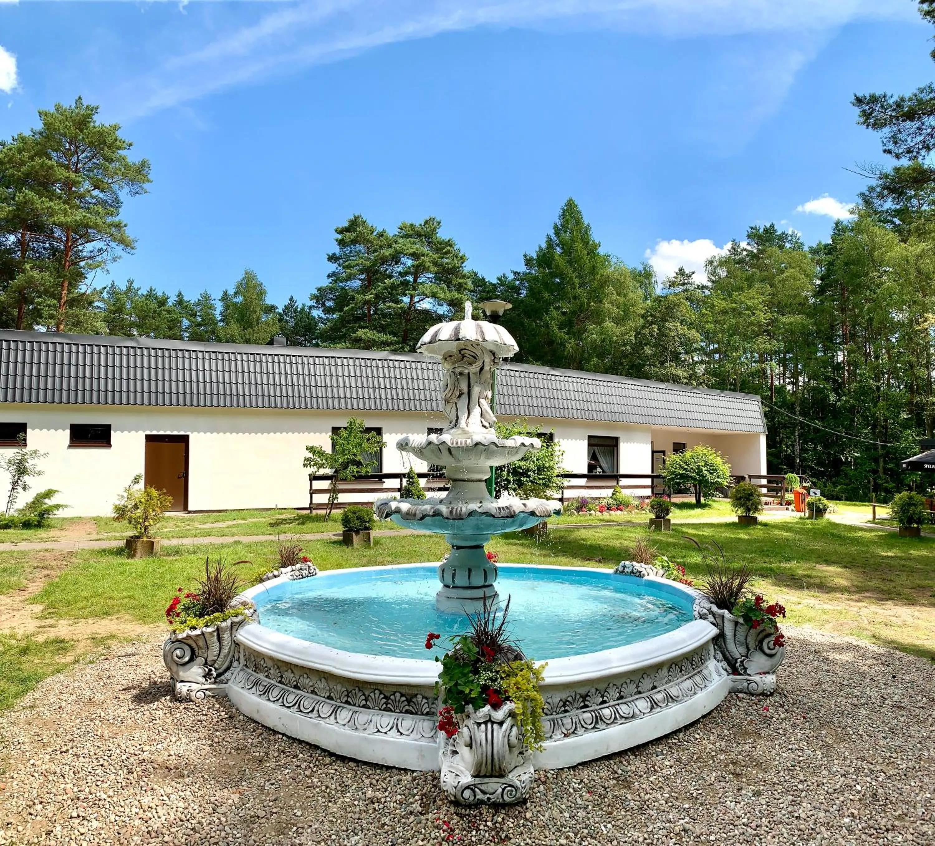 Garden in Ośrodek Wypoczynkowy Jeziornik