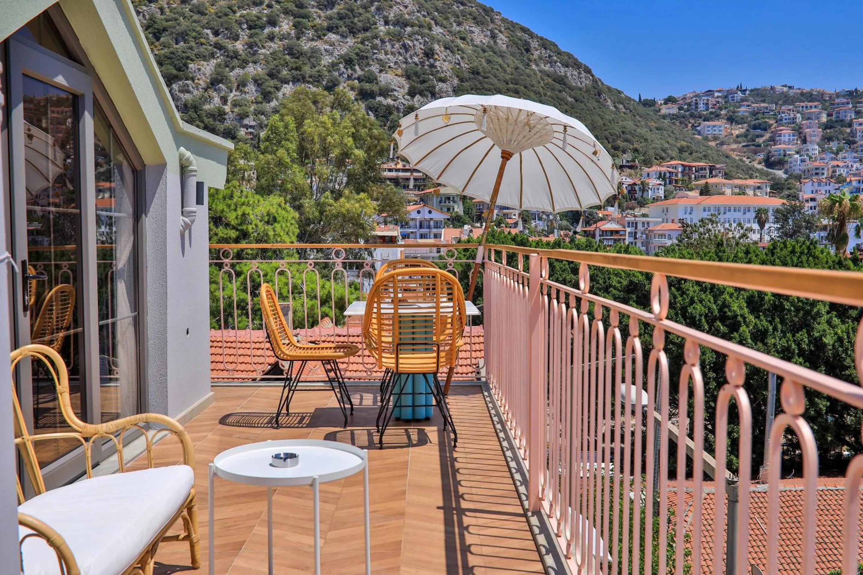 Balcony/Terrace in Luff Boutique Hotel - Adult Only