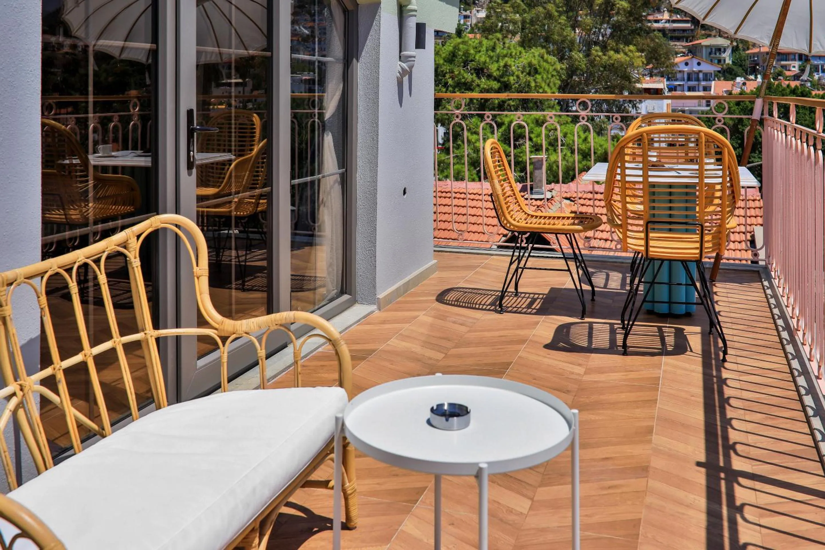 Balcony/Terrace in Luff Boutique Hotel - Adult Only