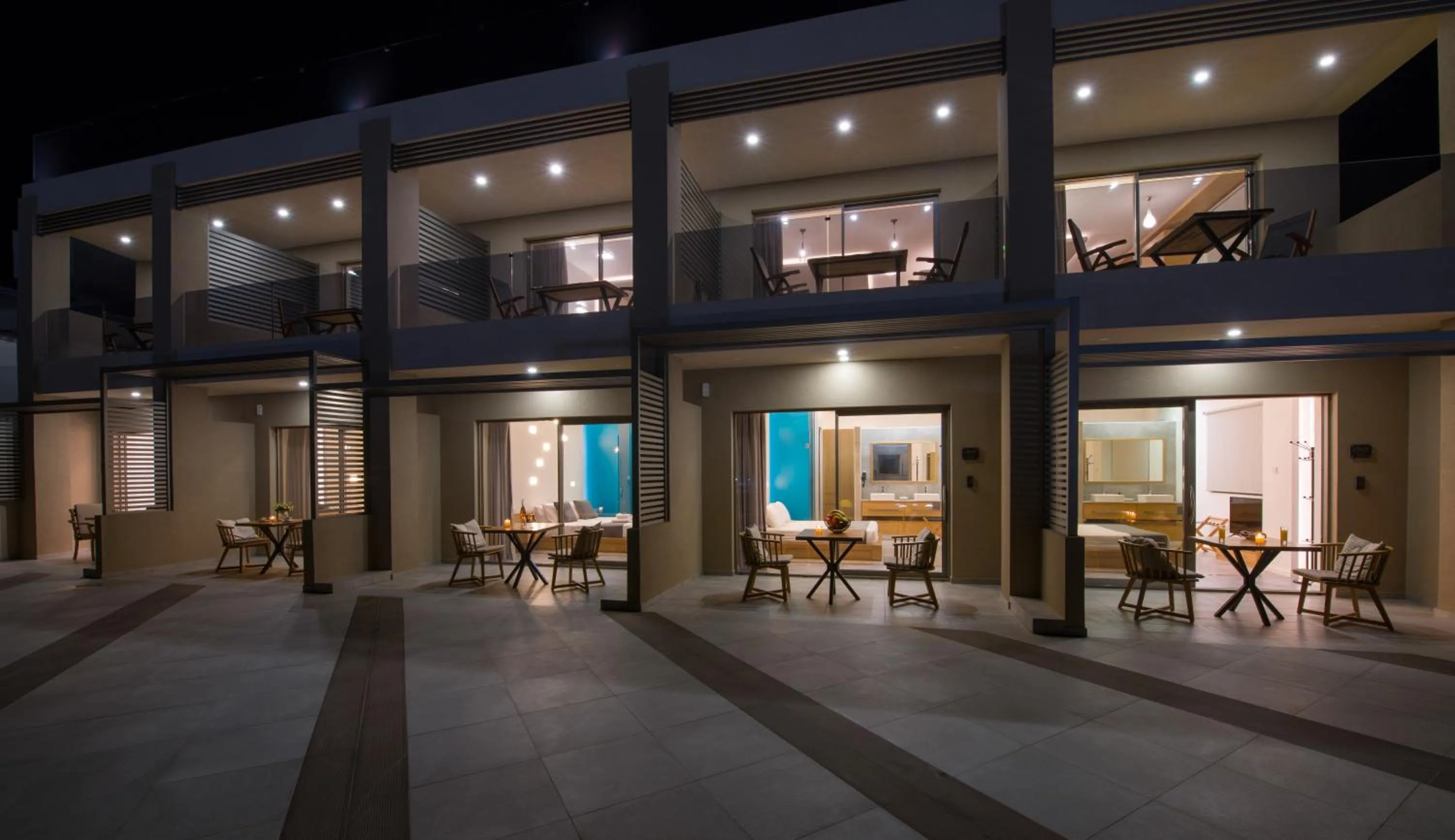 Patio in Lilium Luxury Suites