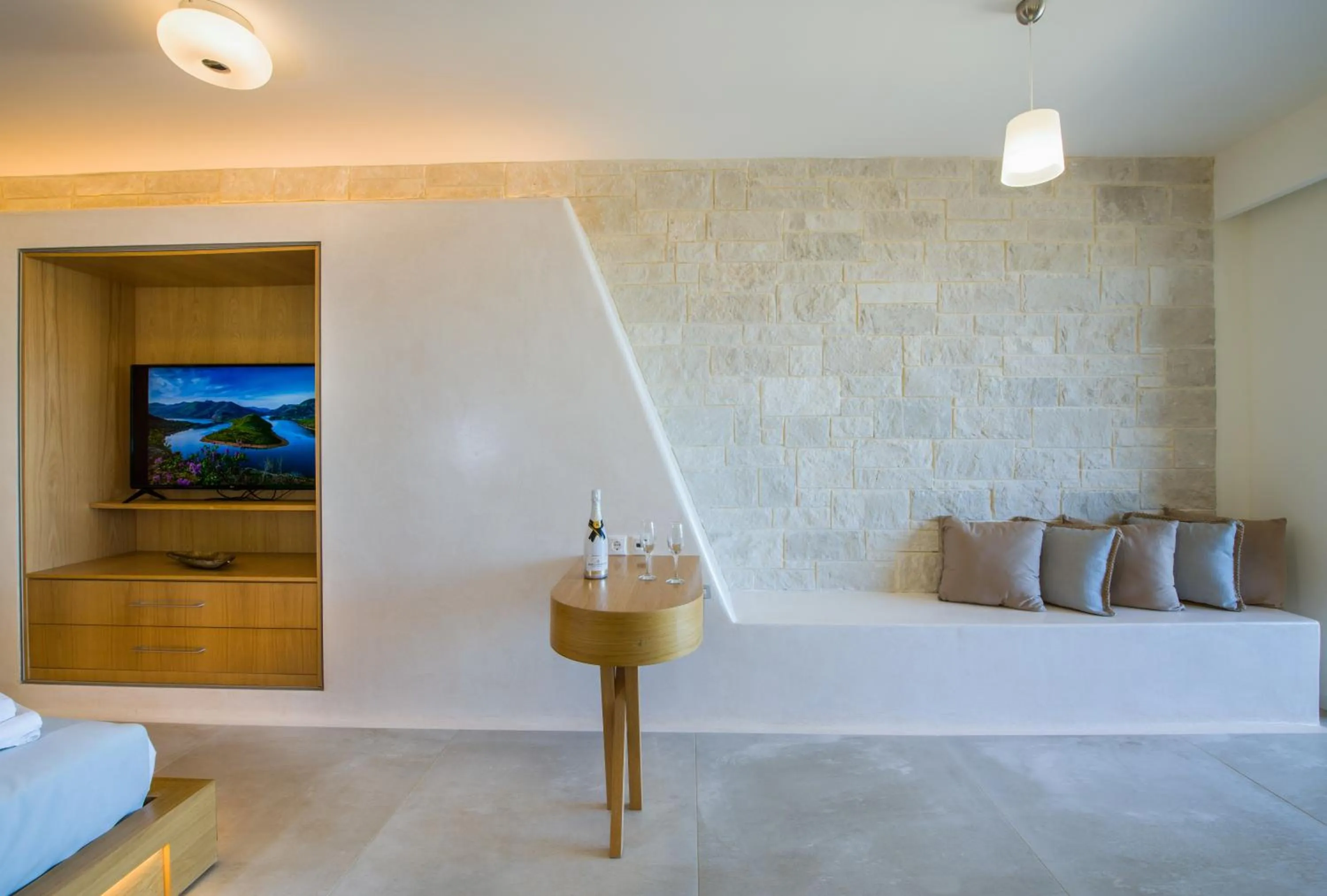 Bed in Lilium Luxury Suites