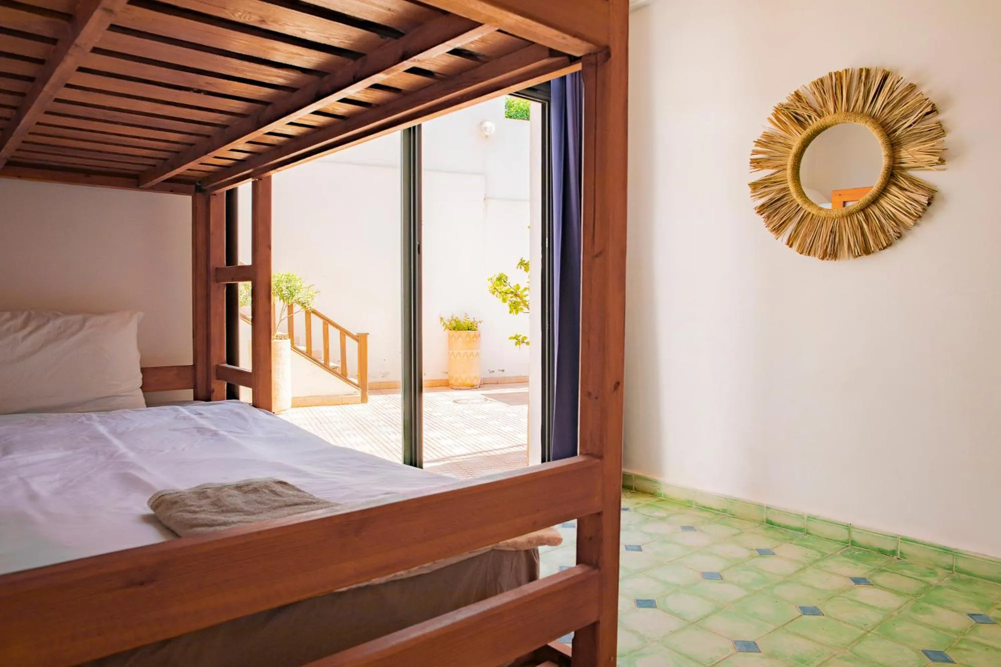 Bed in Imsouane Surf Paradise