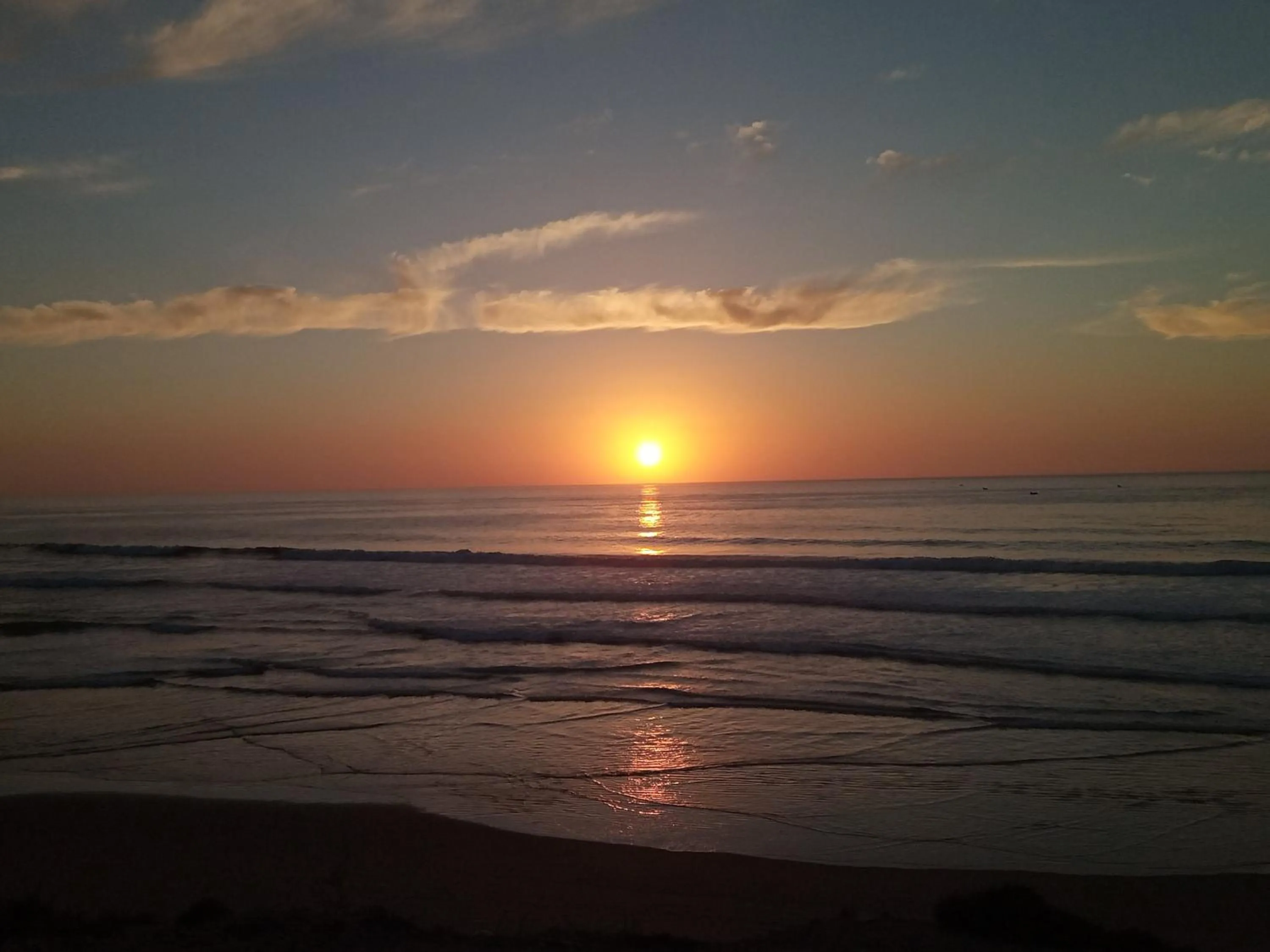 Sunset in Imsouane Surf Paradise