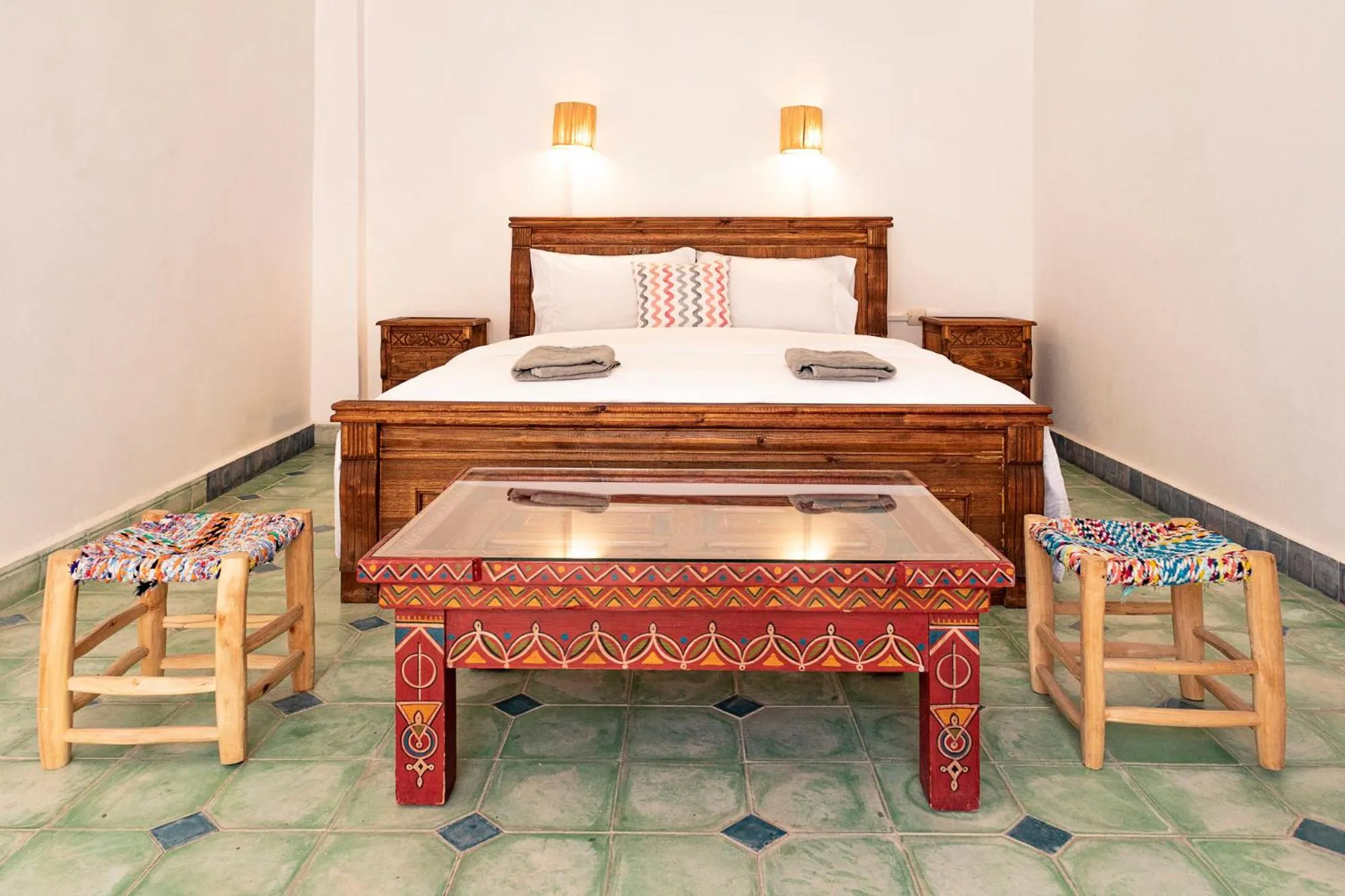 Bed in Imsouane Surf Paradise