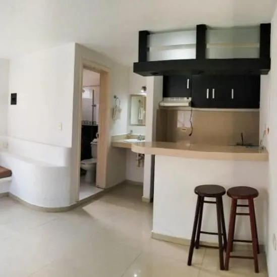Kitchen or kitchenette in Hotel Dos Mundos, Isla Cozumel