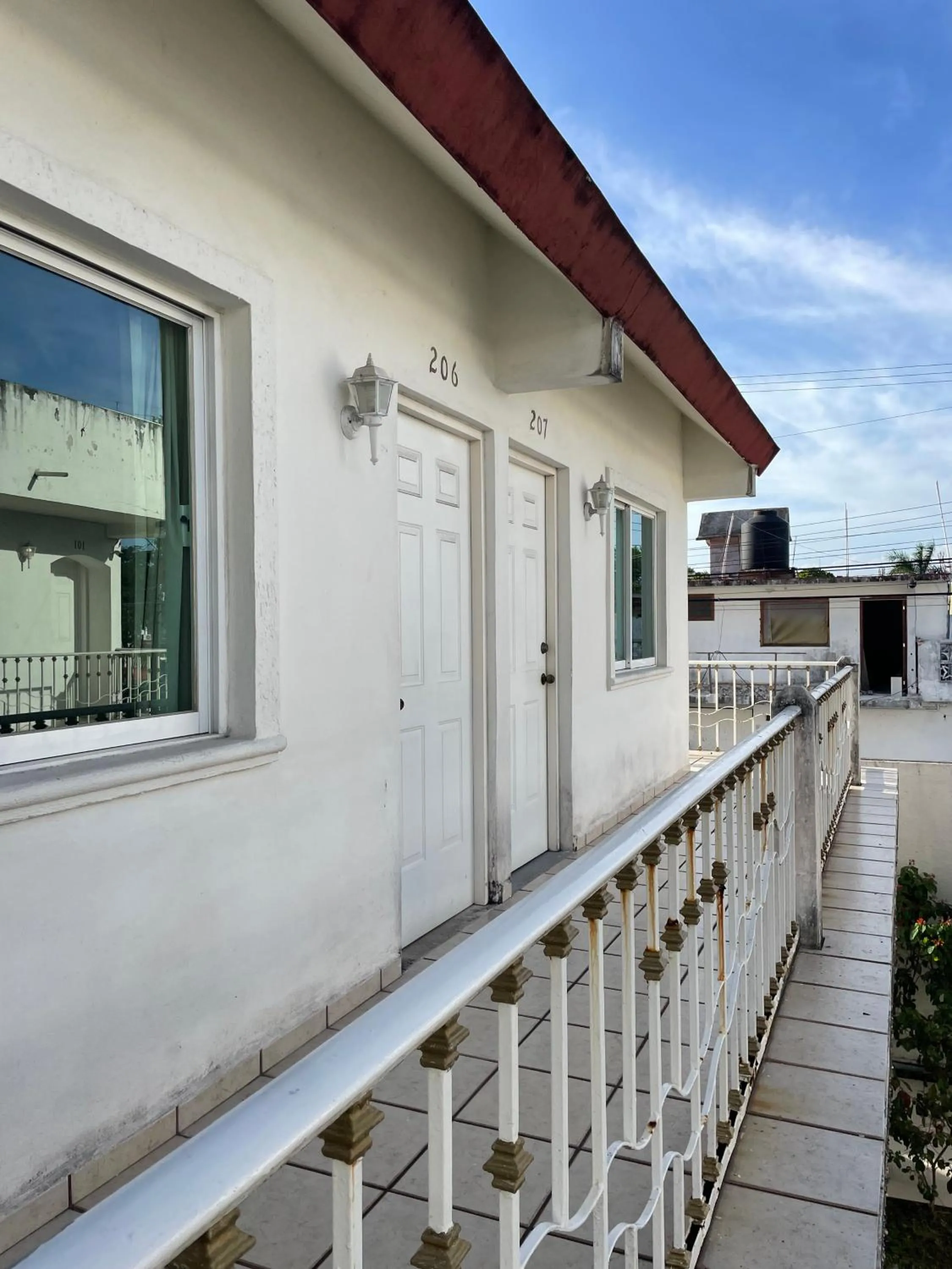 Balcony/Terrace in Hotel Dos Mundos, Isla Cozumel