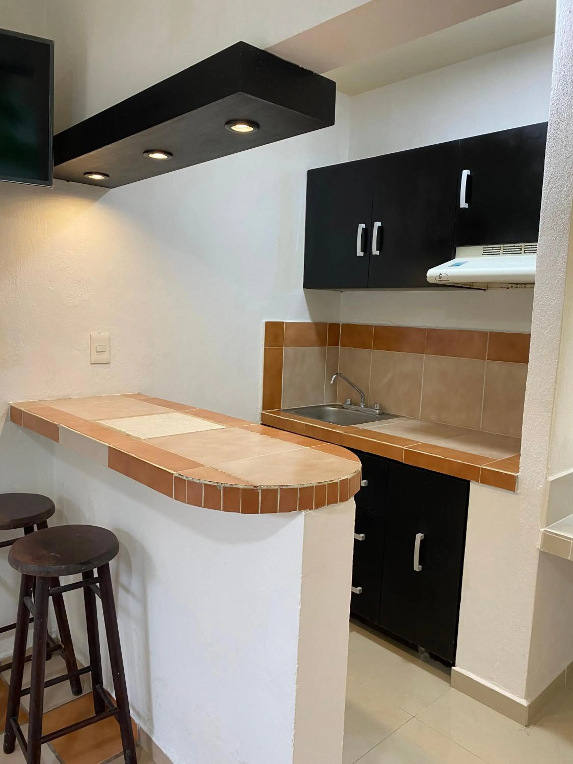 Kitchen or kitchenette in Hotel Dos Mundos, Isla Cozumel