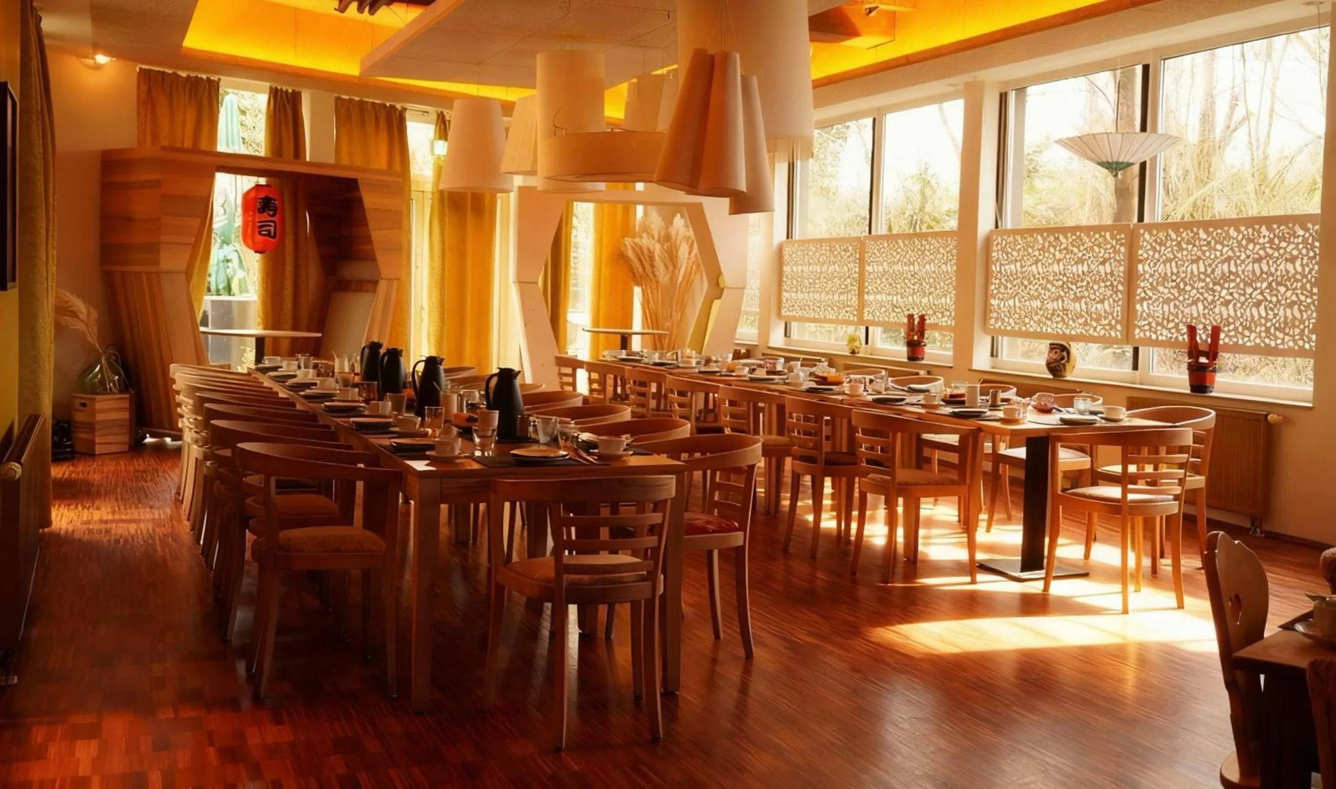 Restaurant/places to eat in Hotel Ambiente