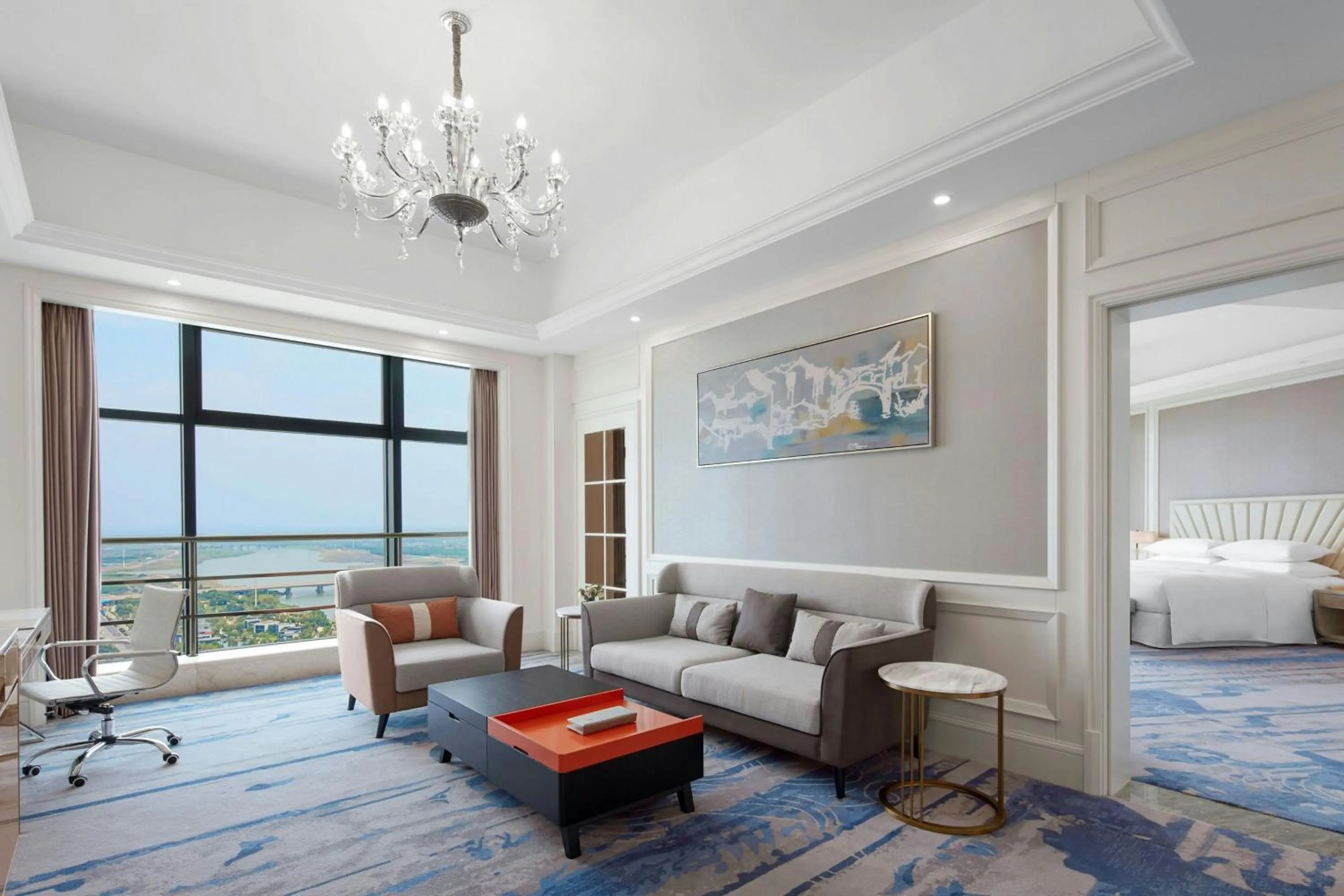 Living room in Sheraton Shaoxing Shangyu