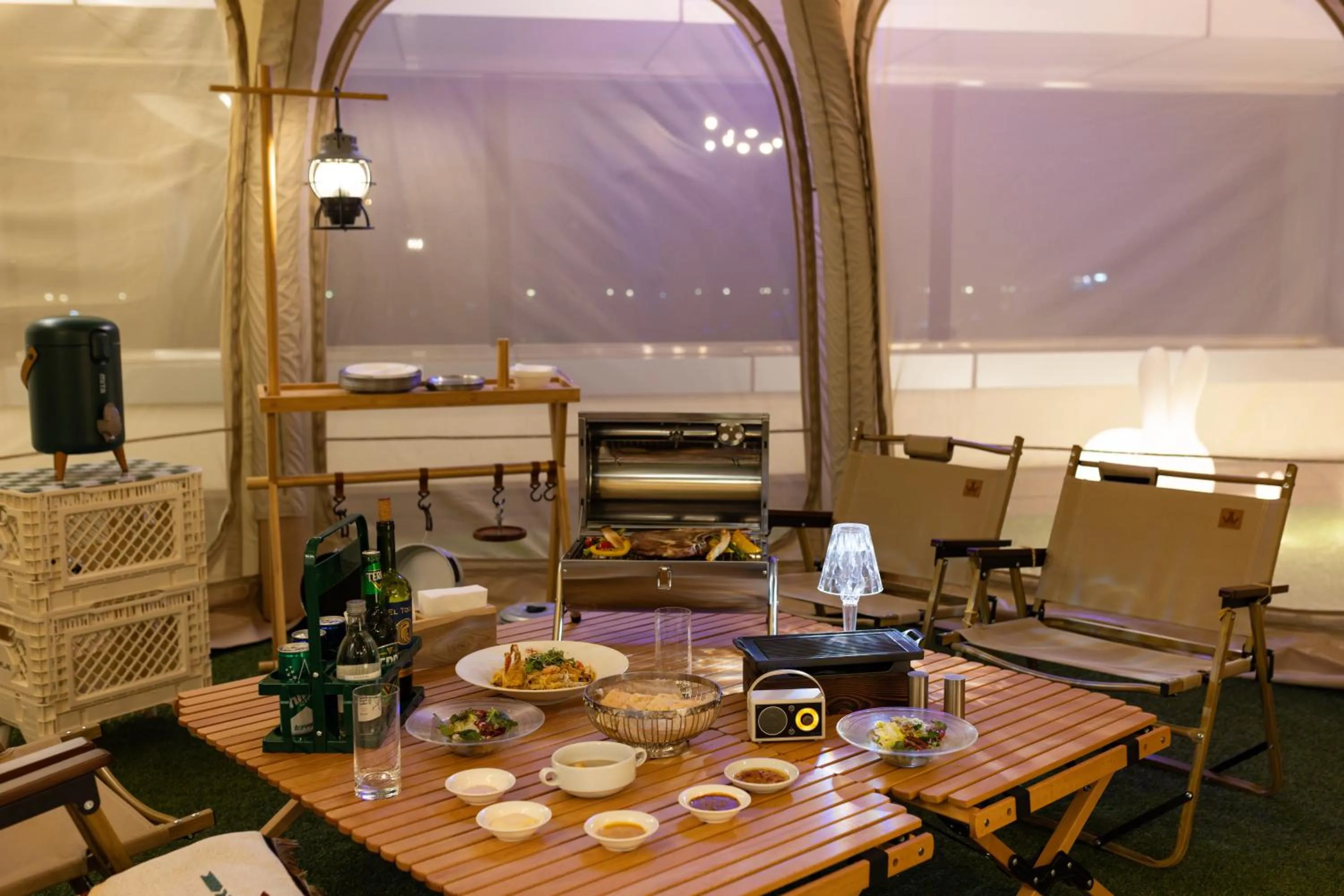 BBQ facilities in Fairfield by Marriott Busan Songdo Beach
