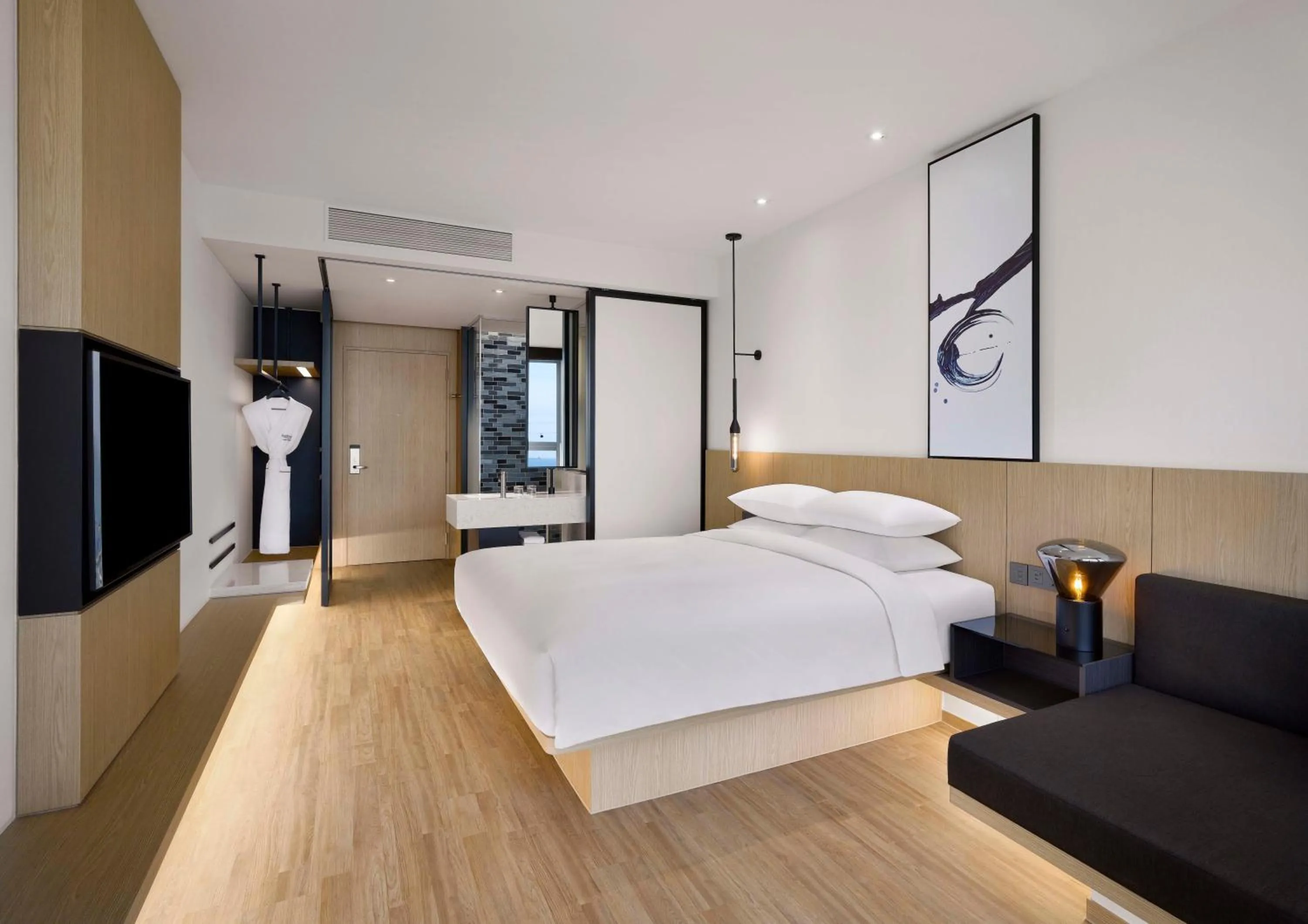 Bed in Fairfield by Marriott Busan Songdo Beach