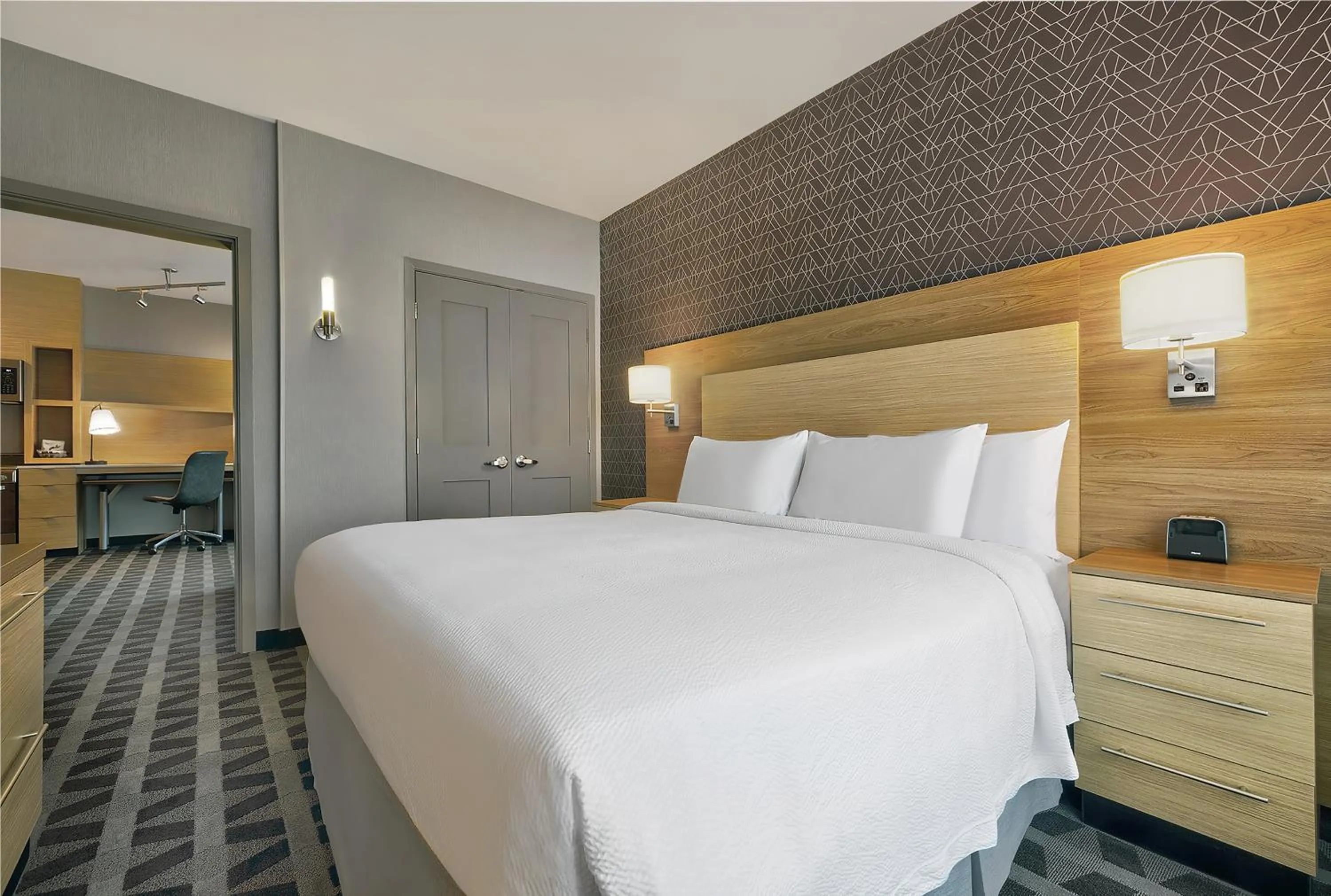 Bedroom, Bed in TownePlace Suites by Marriott Sacramento Elk Grove