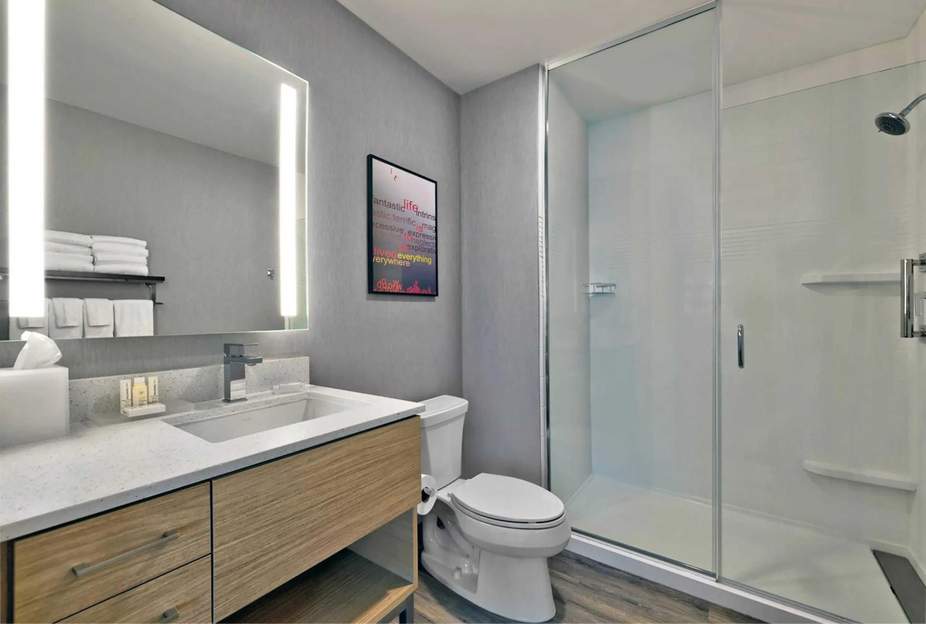 Bathroom in TownePlace Suites by Marriott Sacramento Elk Grove