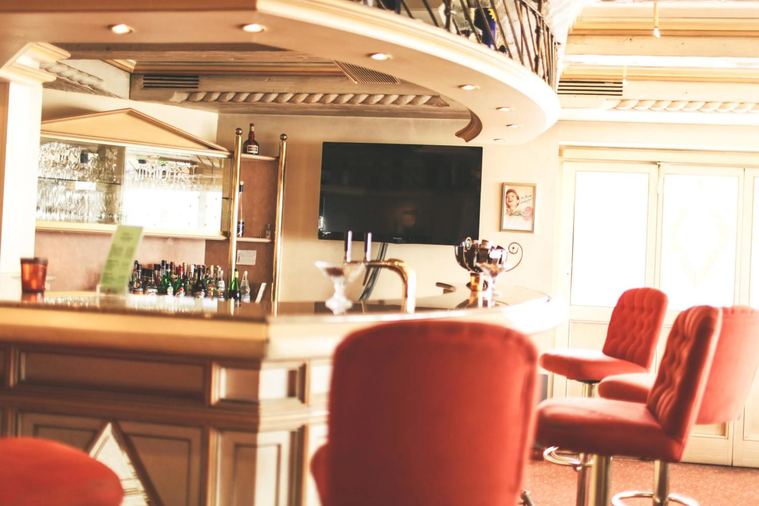 Lounge or bar in Hotel Löwen-Seckenheim