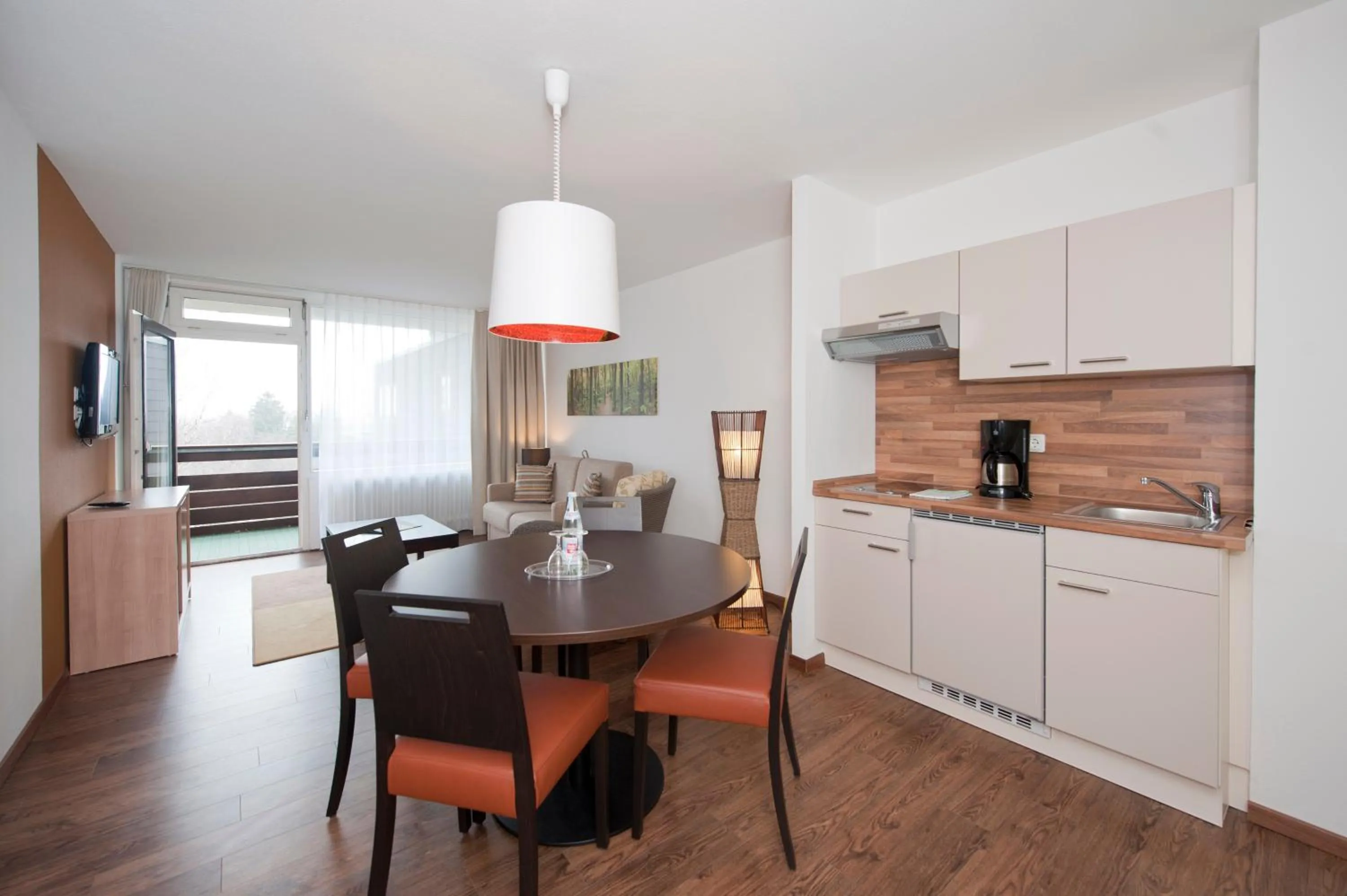 Kitchen or kitchenette in Rhön Park Aktiv Resort