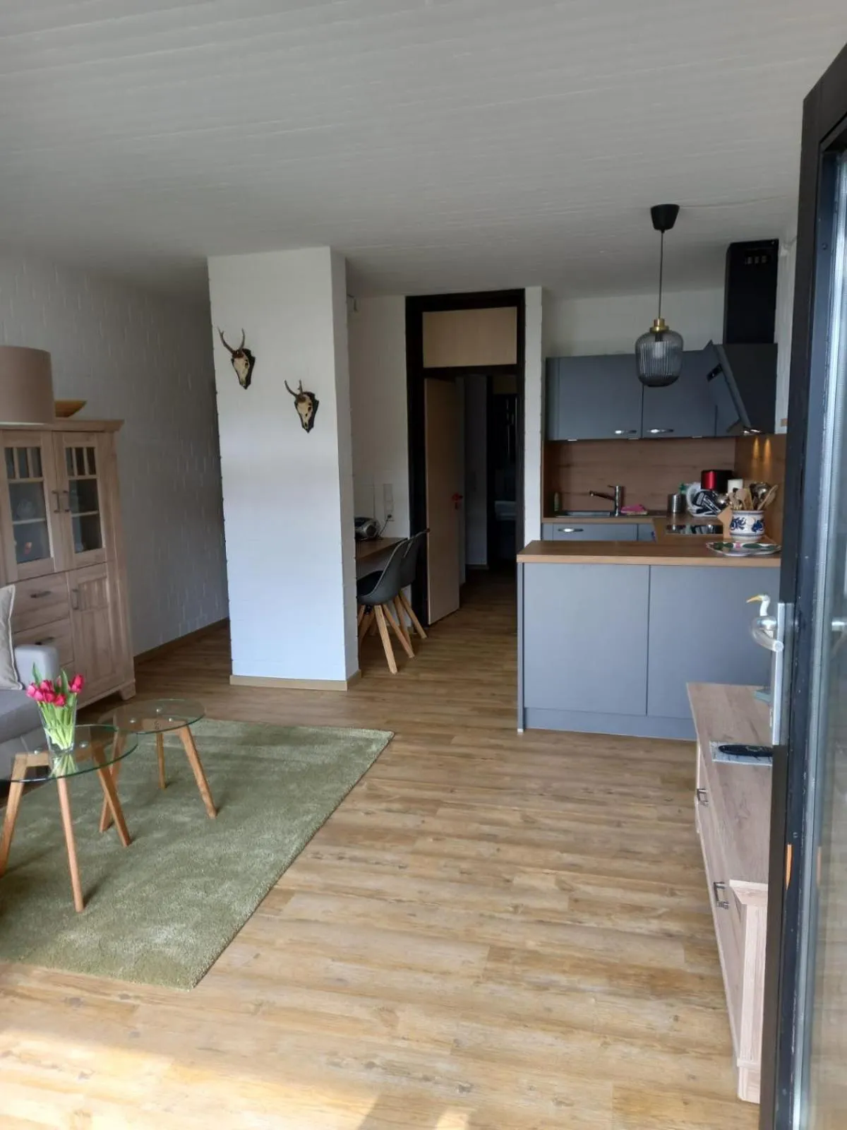 Kitchen or kitchenette in Mein Vierjahreszeiten Hotel Garni Superior