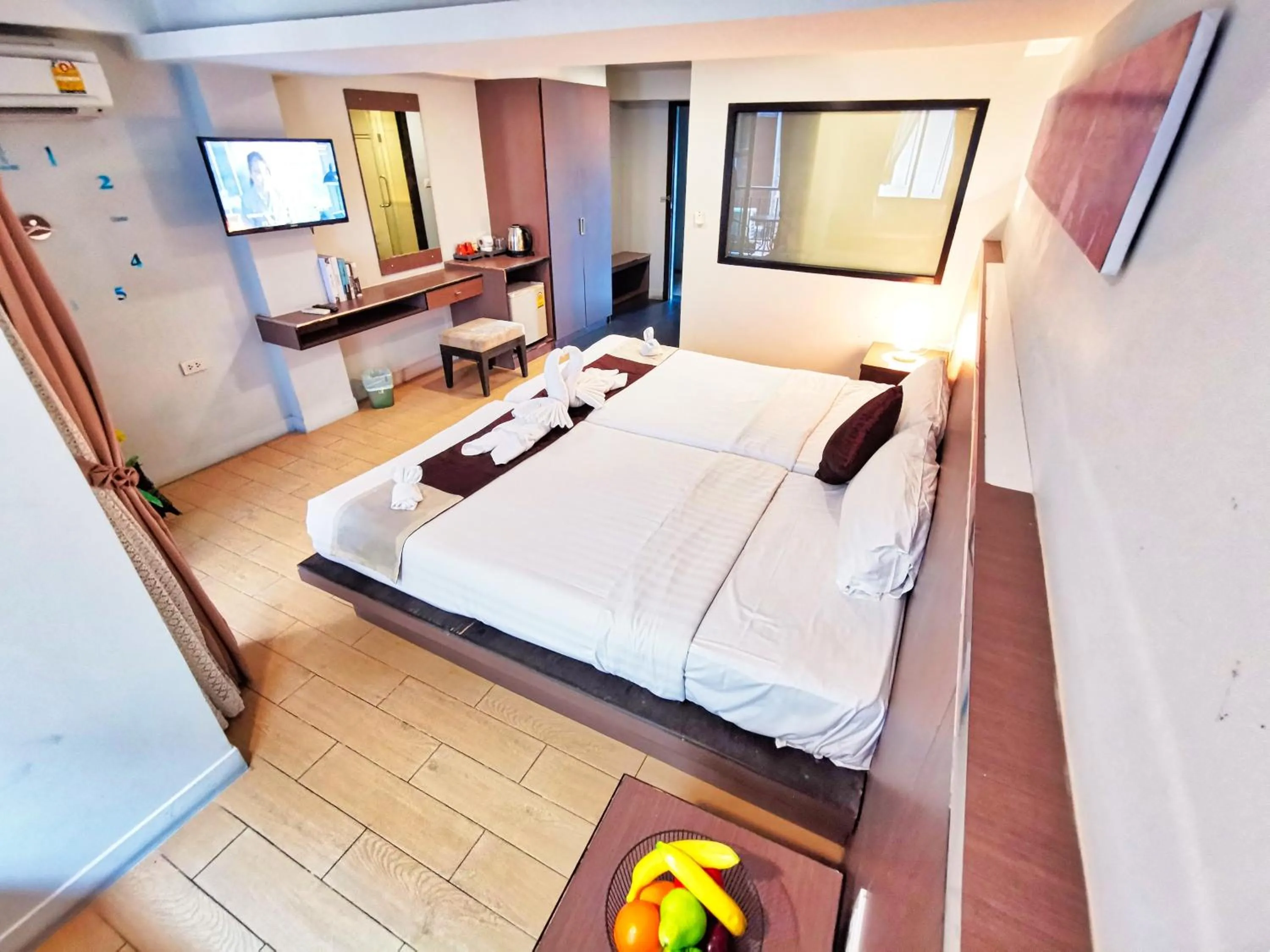 Photo of the whole room, Bed in Scandia Beach Hotel