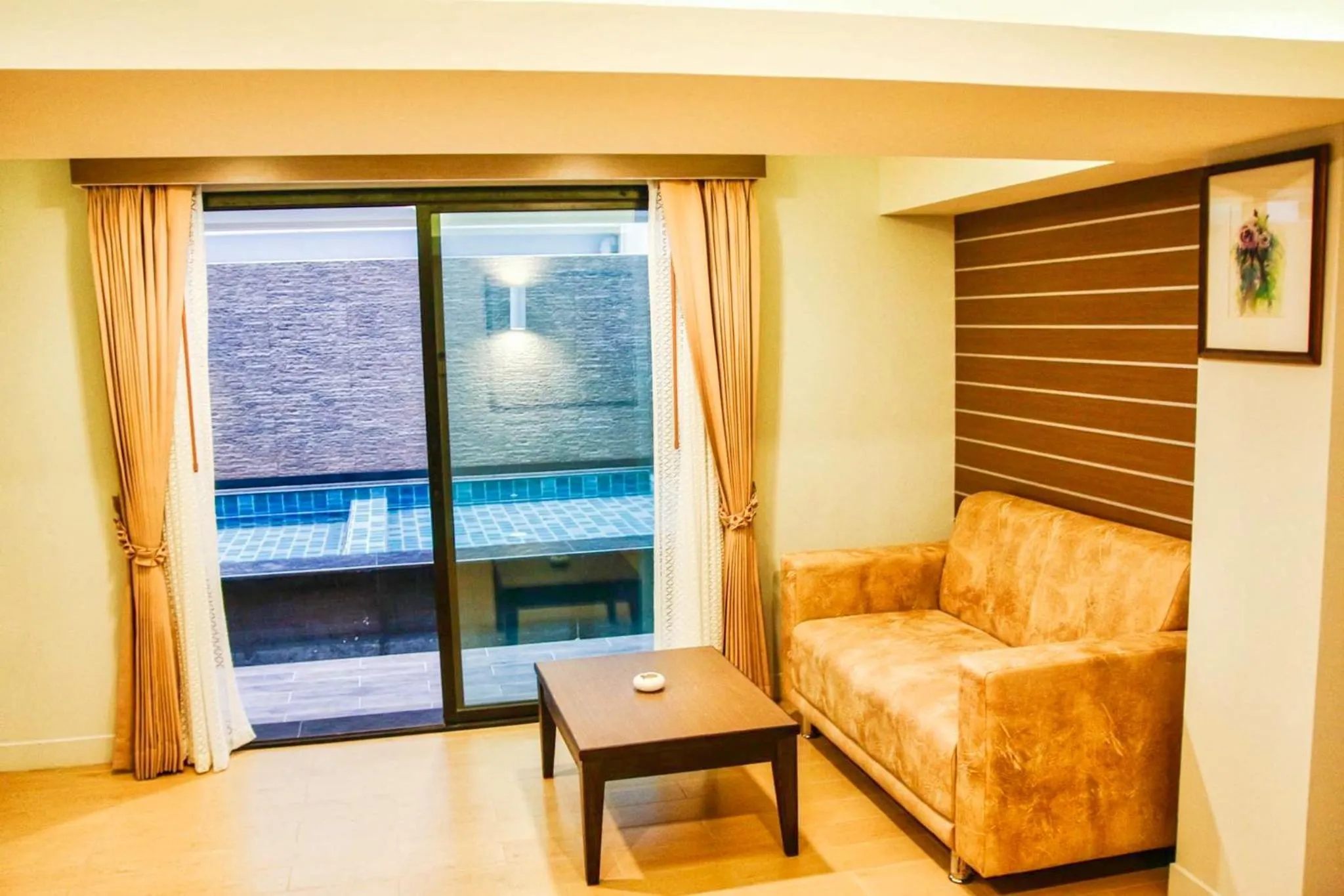 Living room in Scandia Beach Hotel