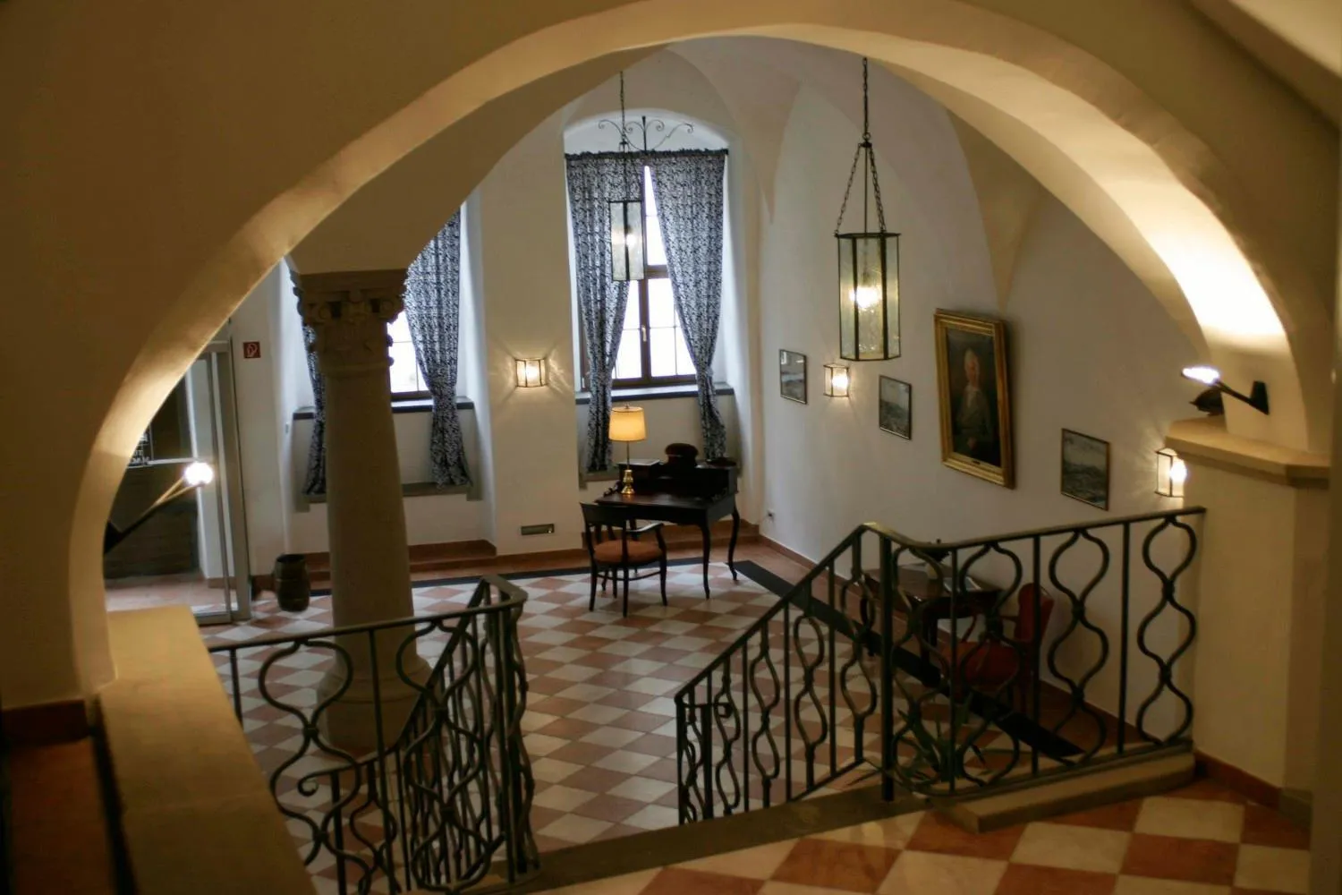 Lobby or reception in Romantik Hotel Tuchmacher