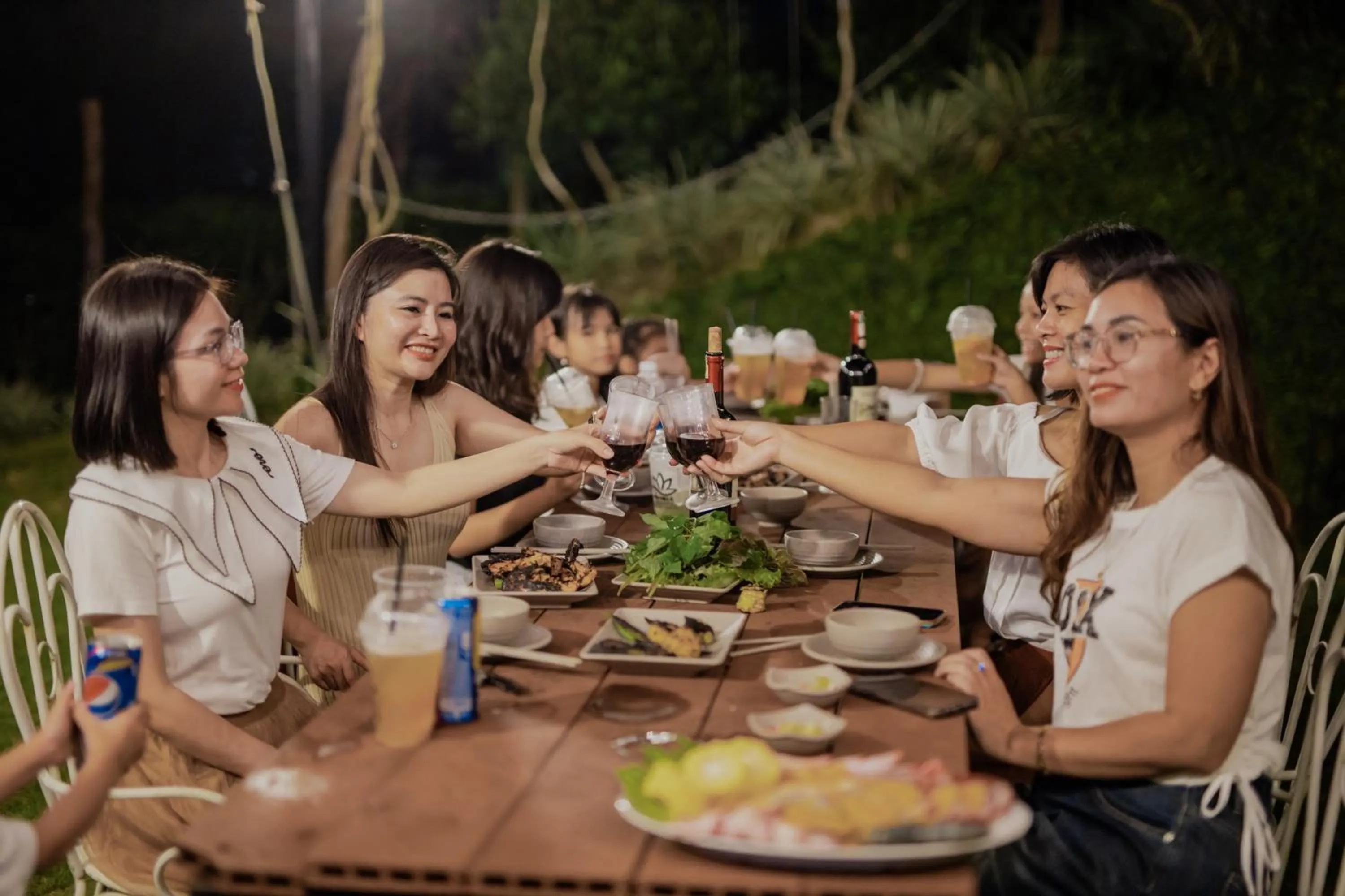 Dining area in SEN VILLA Boutique