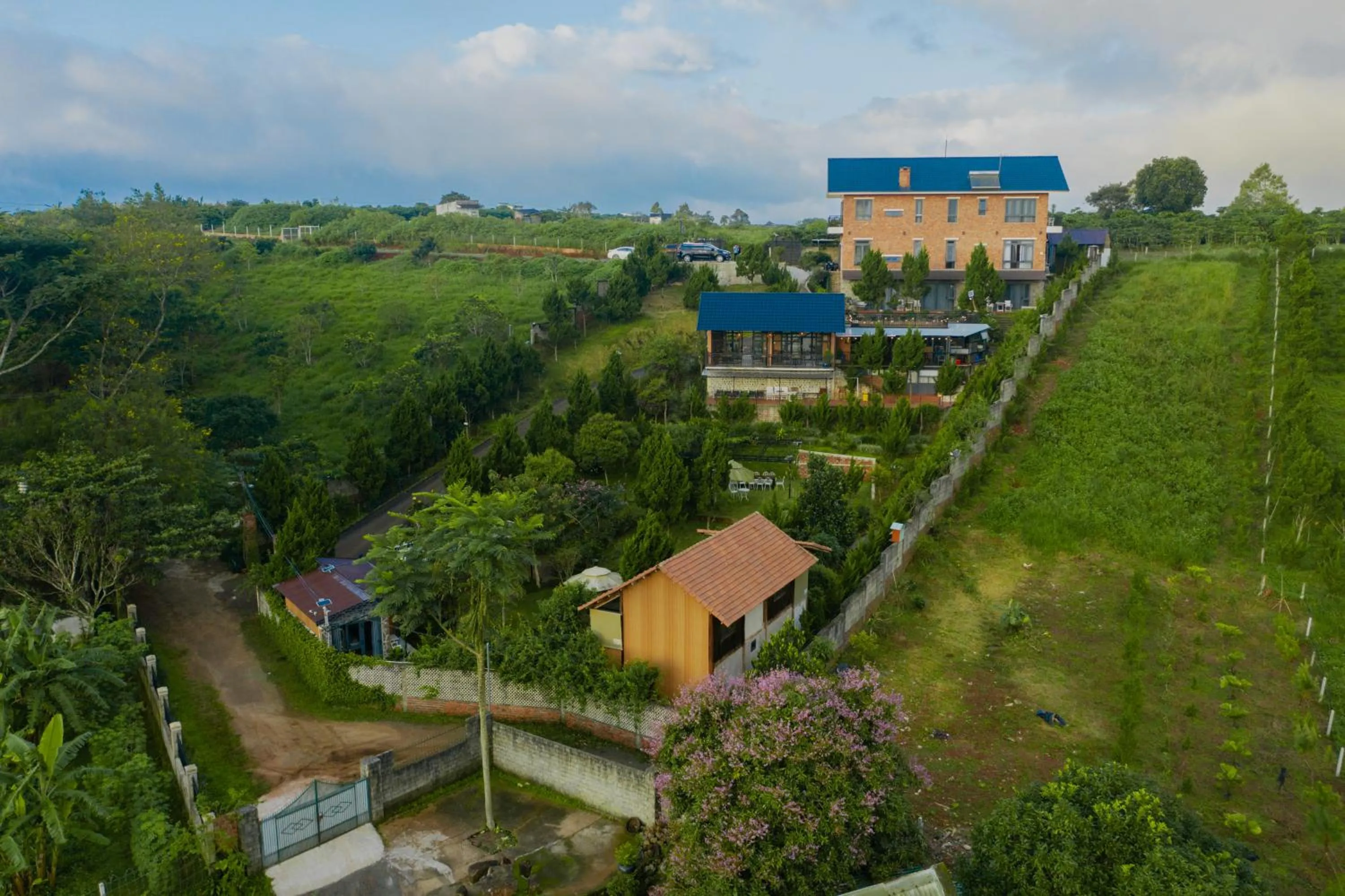 Natural landscape in SEN VILLA Boutique