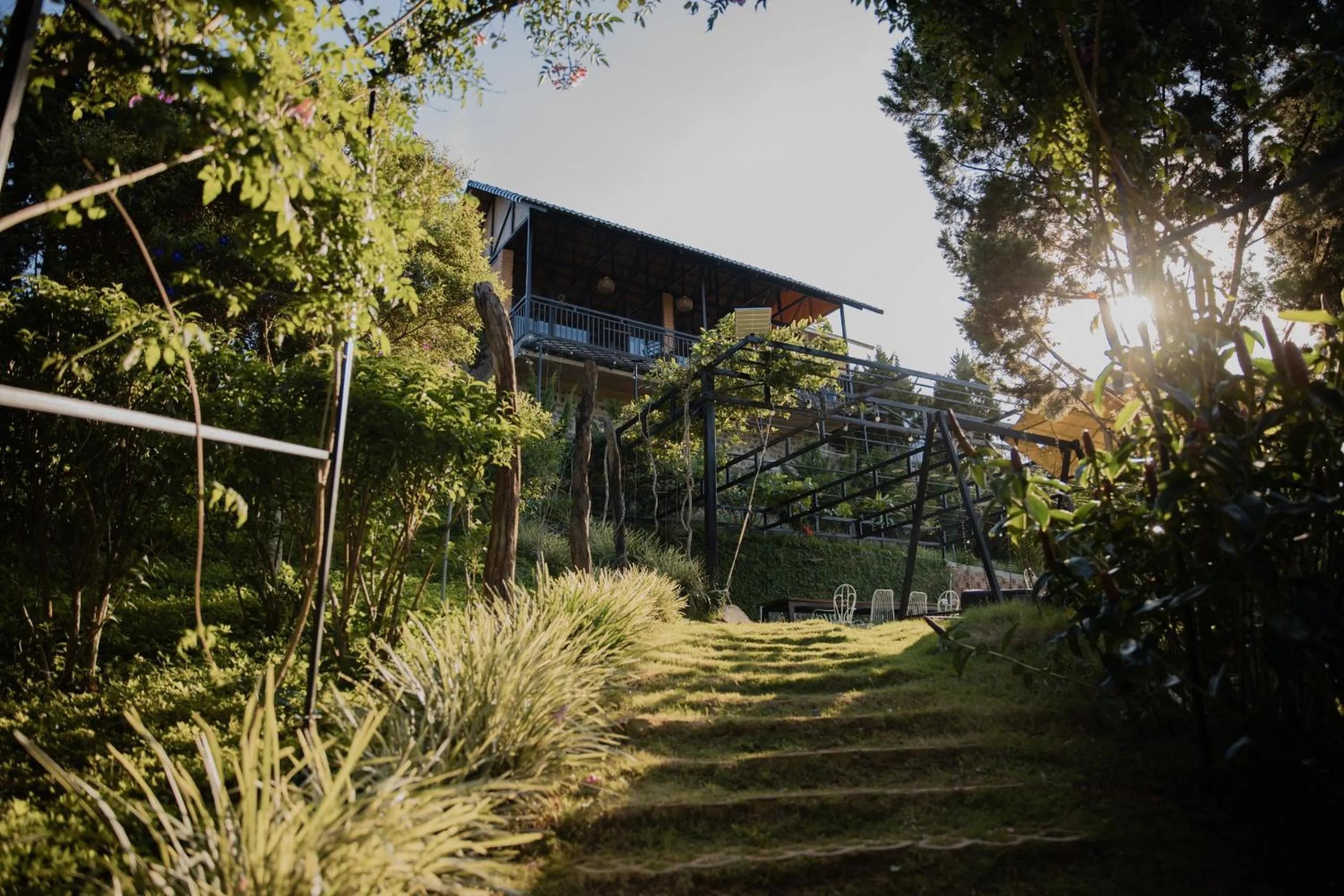 Garden view in SEN VILLA Boutique