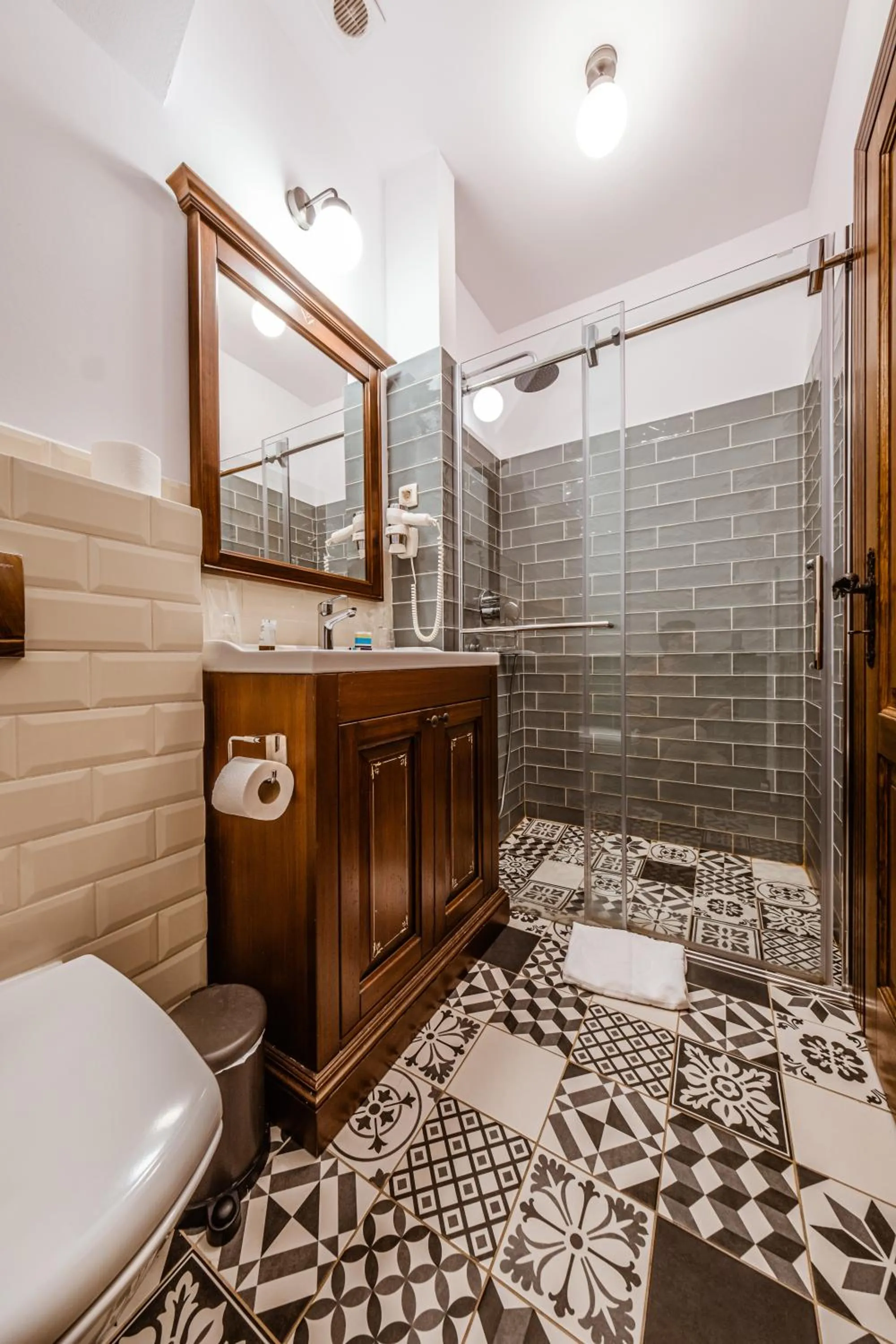 Shower in CASA CHITIC - Str Nicolae Balcescu 13