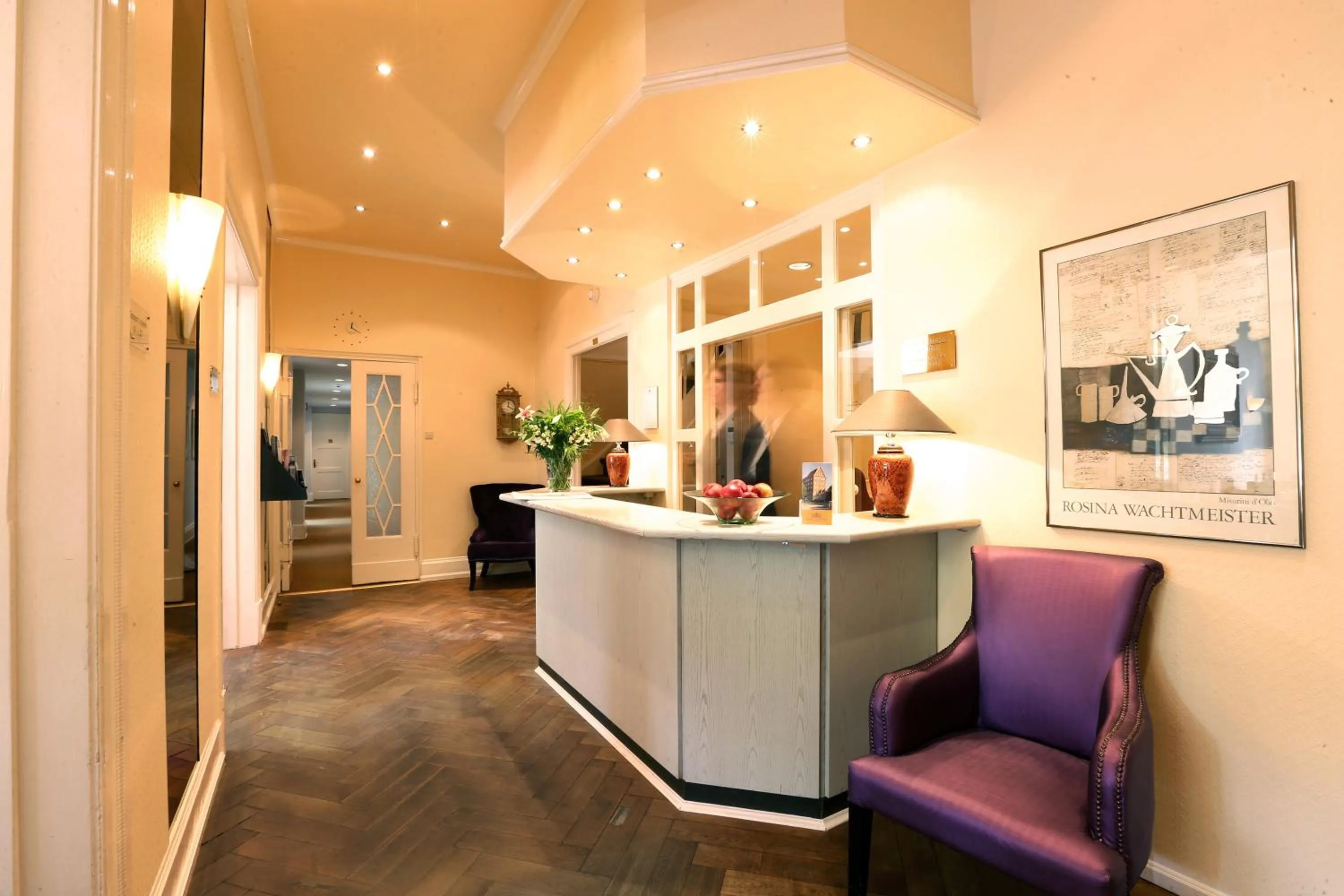 Lobby or reception in Hotel Amsterdam