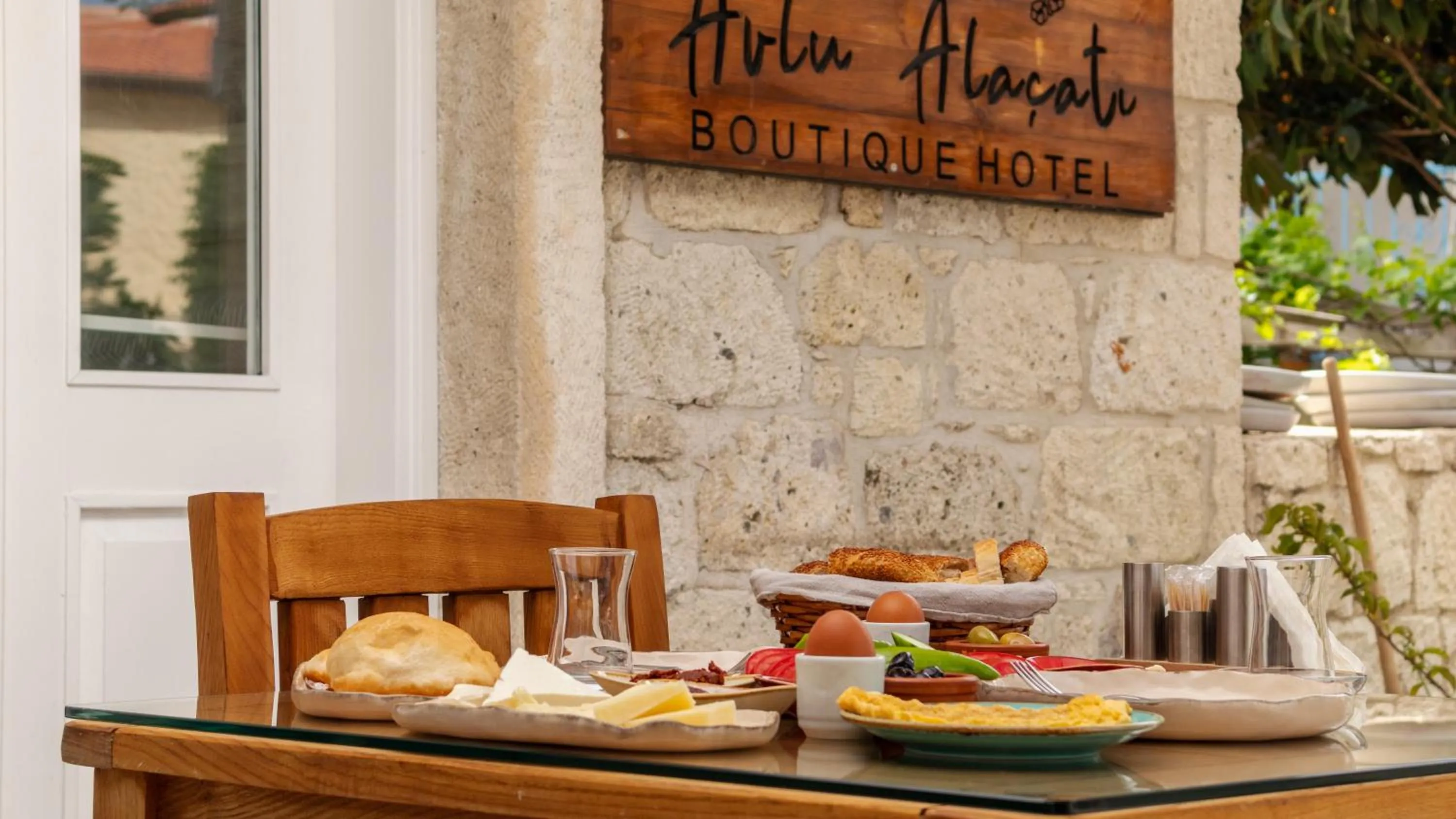 Breakfast in Avlu Alaçatı Boutique Hotel