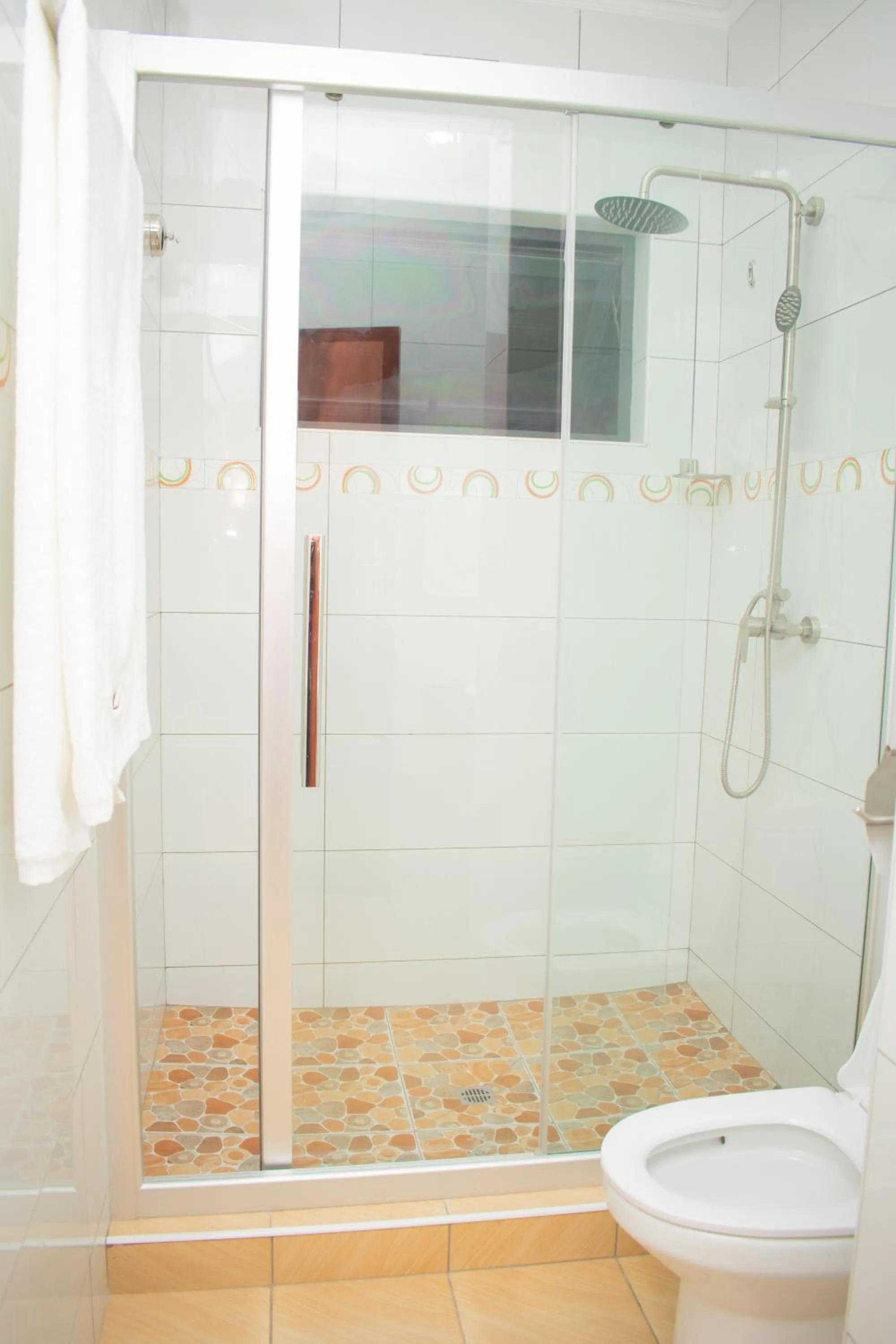 Shower in Travelodge