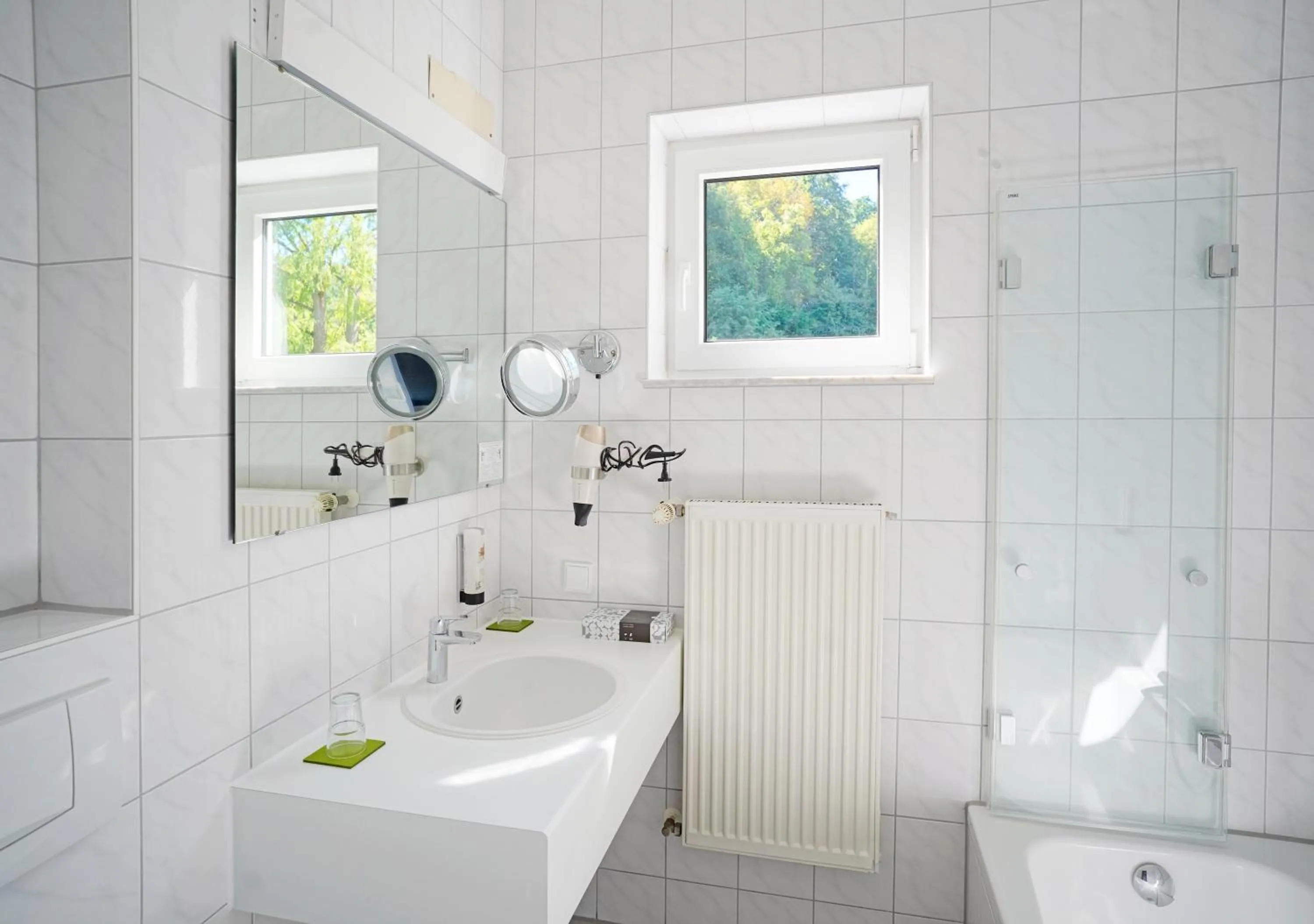 Shower in Hotel Bessunger Forst