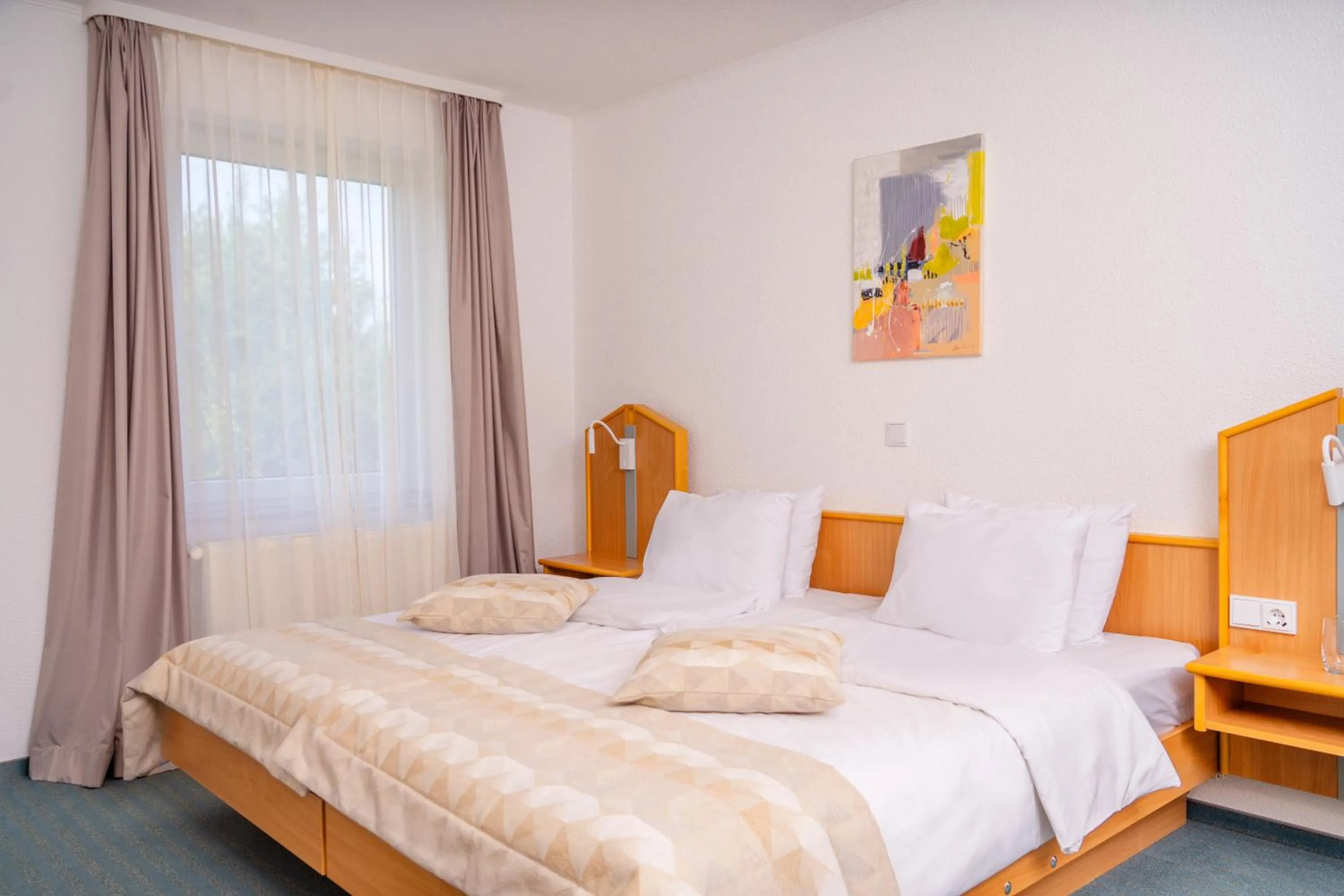 Bed in Hotel Bessunger Forst