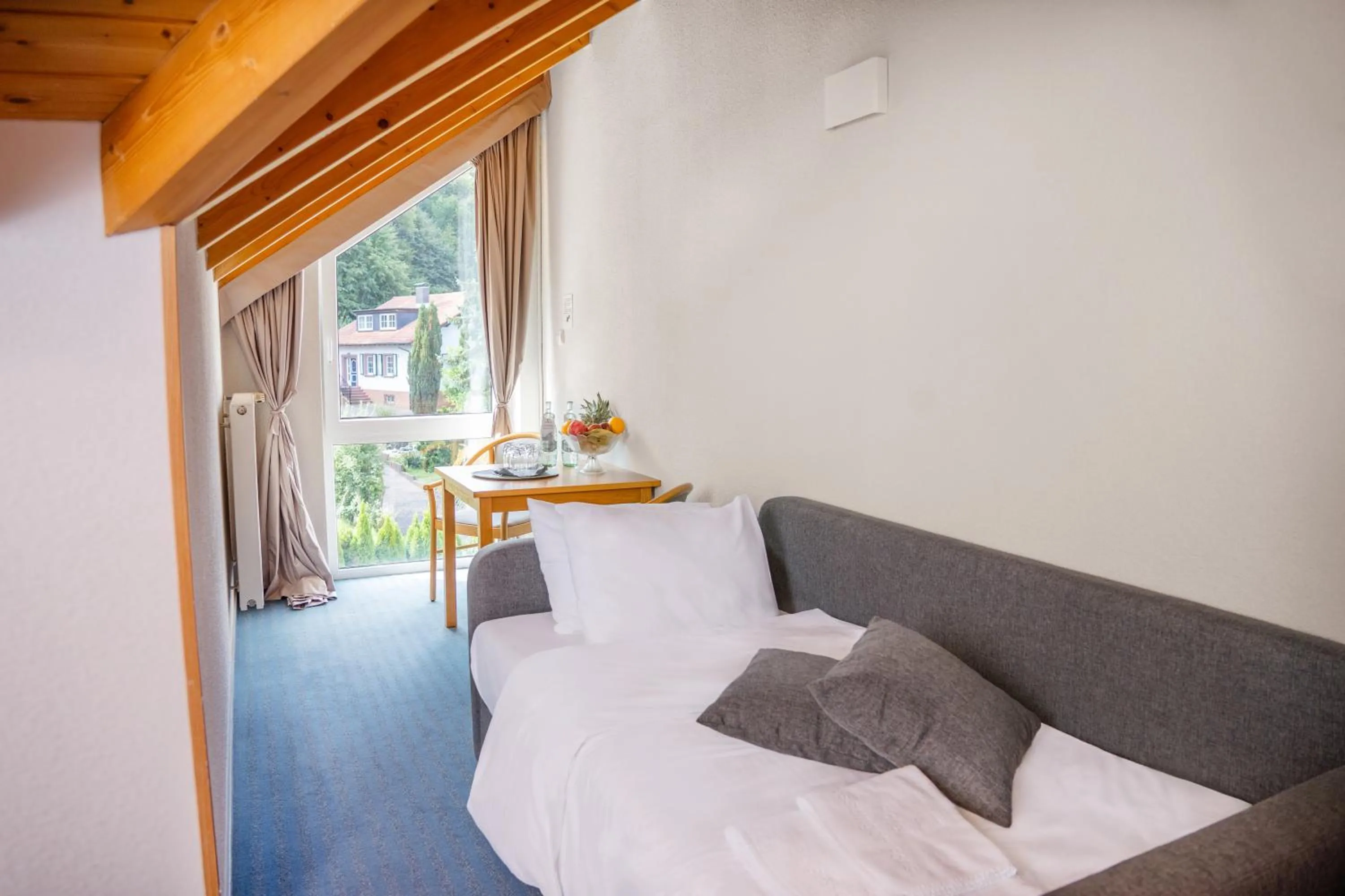 Photo of the whole room, Bed in Hotel Bessunger Forst