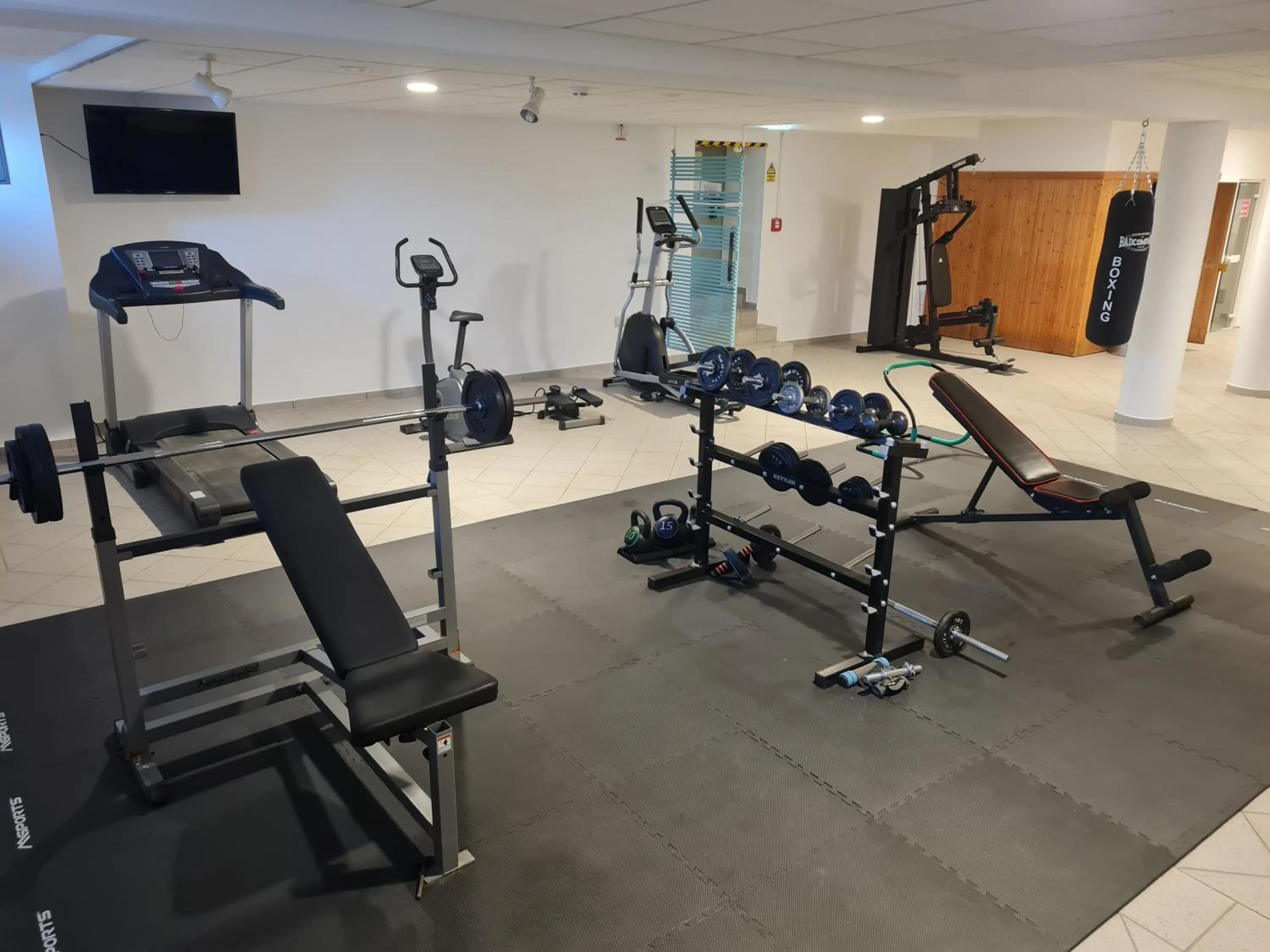Fitness centre/facilities in Hotel Bessunger Forst