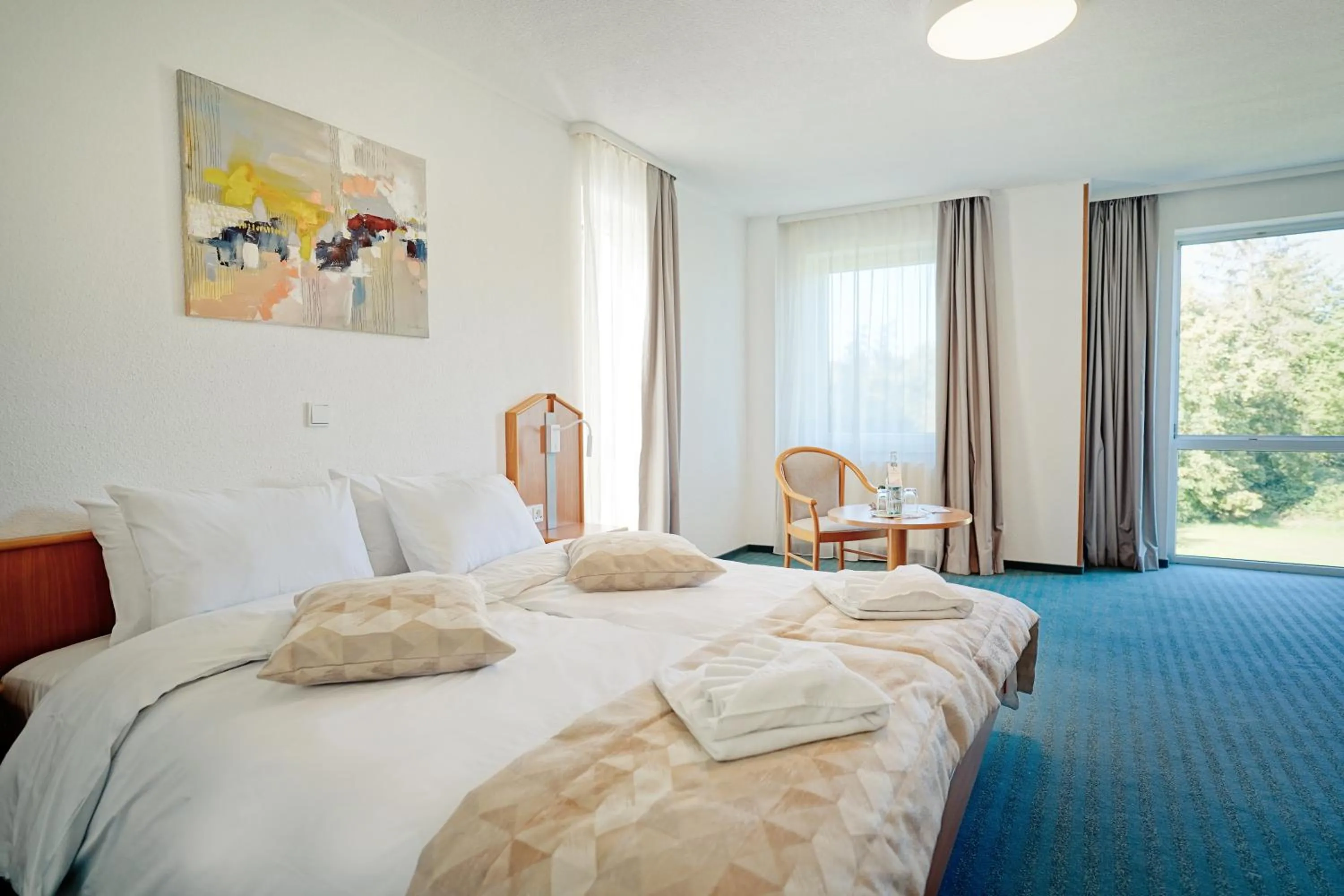 Bed in Hotel Bessunger Forst