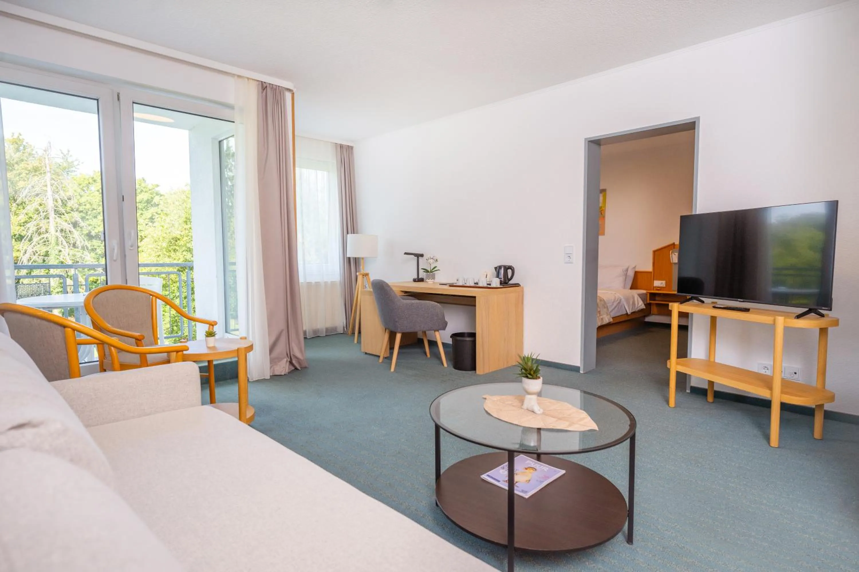 Bed in Hotel Bessunger Forst