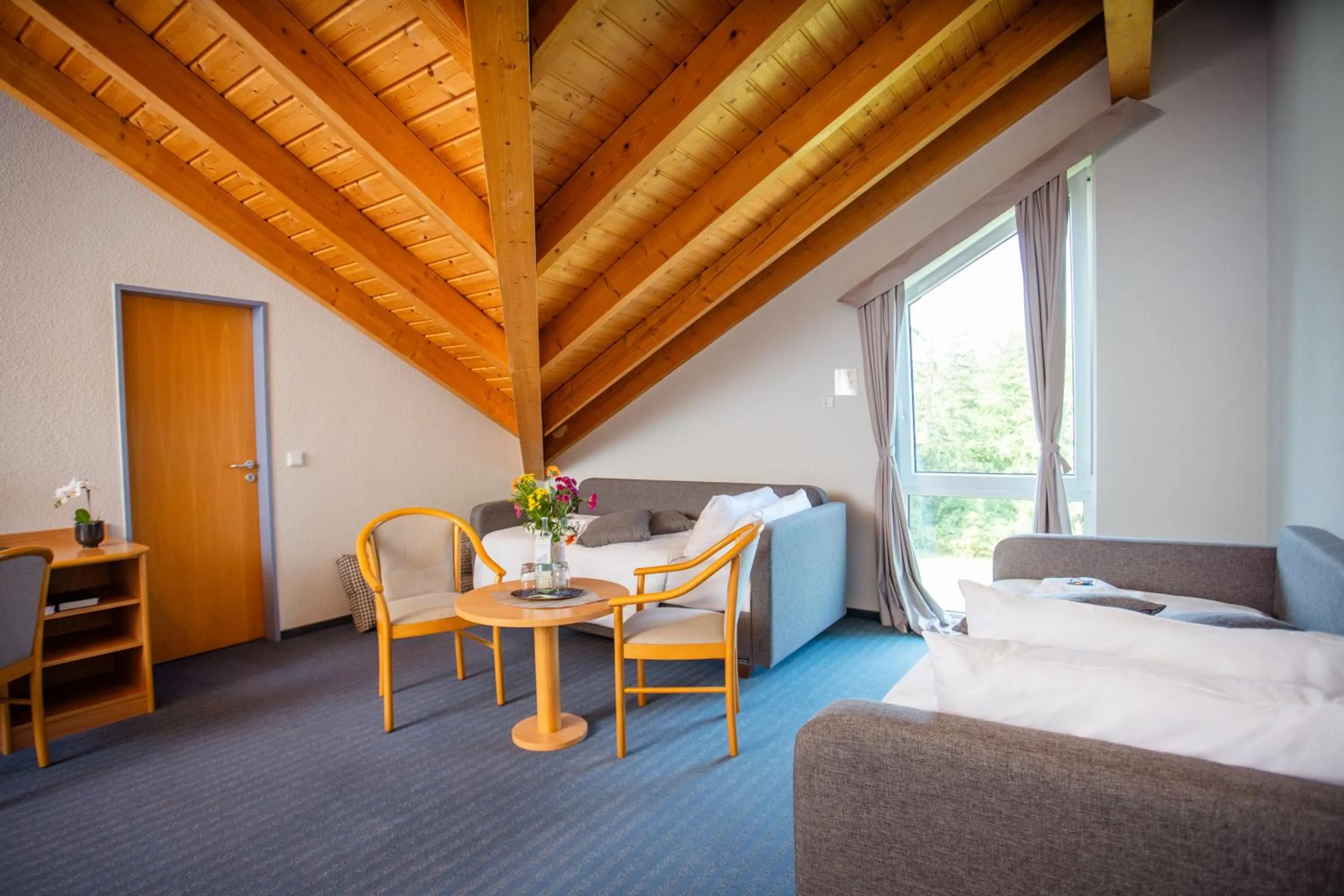 Photo of the whole room, Bed in Hotel Bessunger Forst